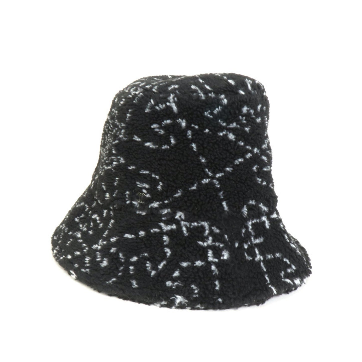 Chanel Black White Bucket Hat ()
