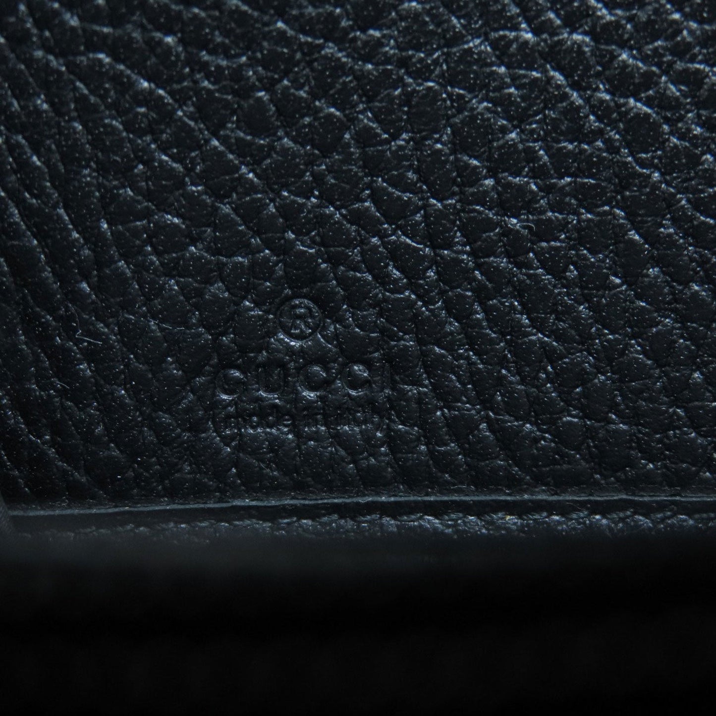 Gucci Black Leather Coin Purse/Coin Case ()