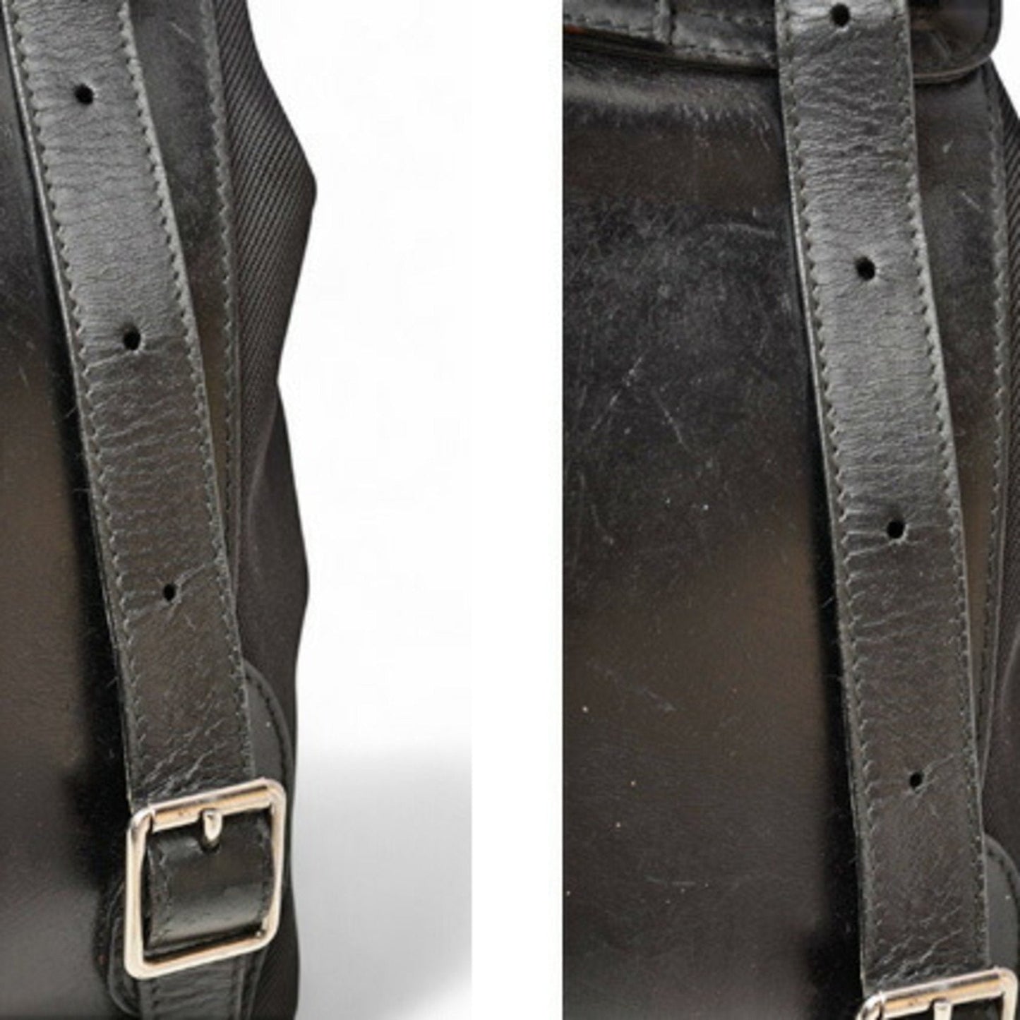 Gucci Black Leather Backpack ()