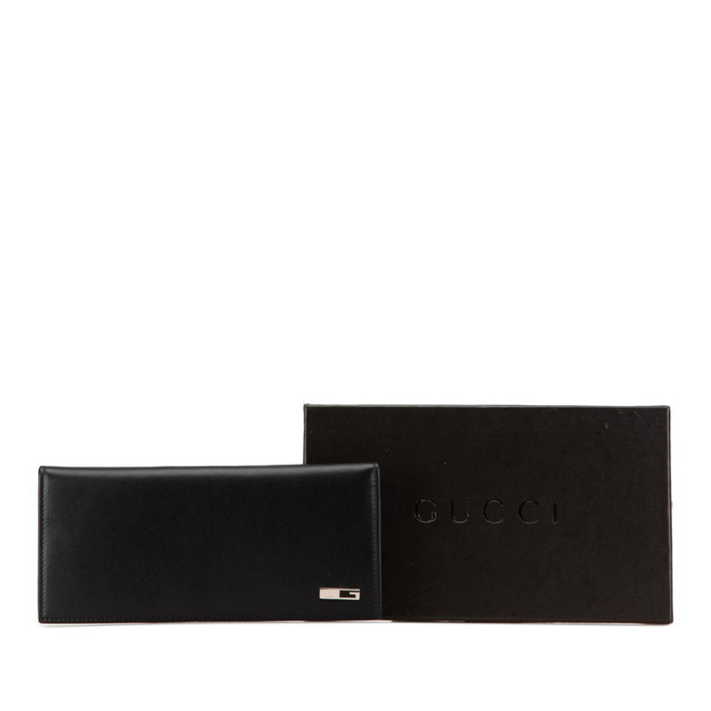 Gucci Black Leather Coin Purse/Coin Case ()