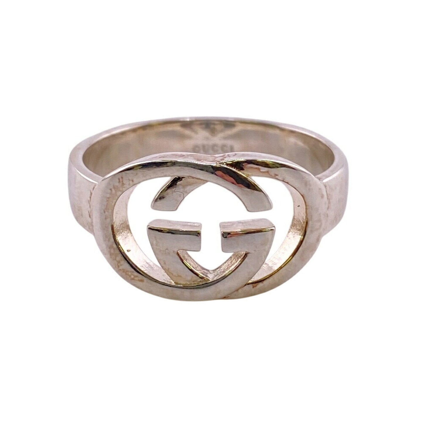 Gucci Silver 925 Band Ring ()