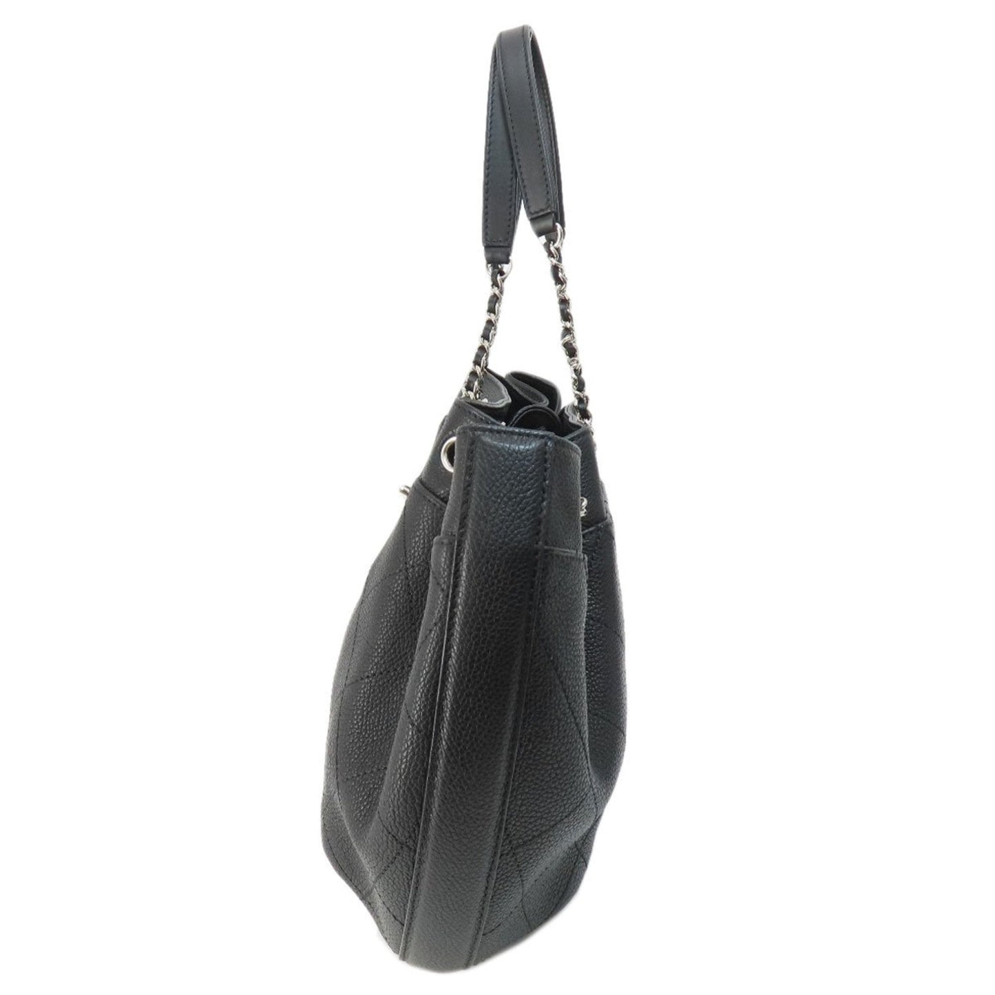 Chanel Black Leather Tote Bag ()