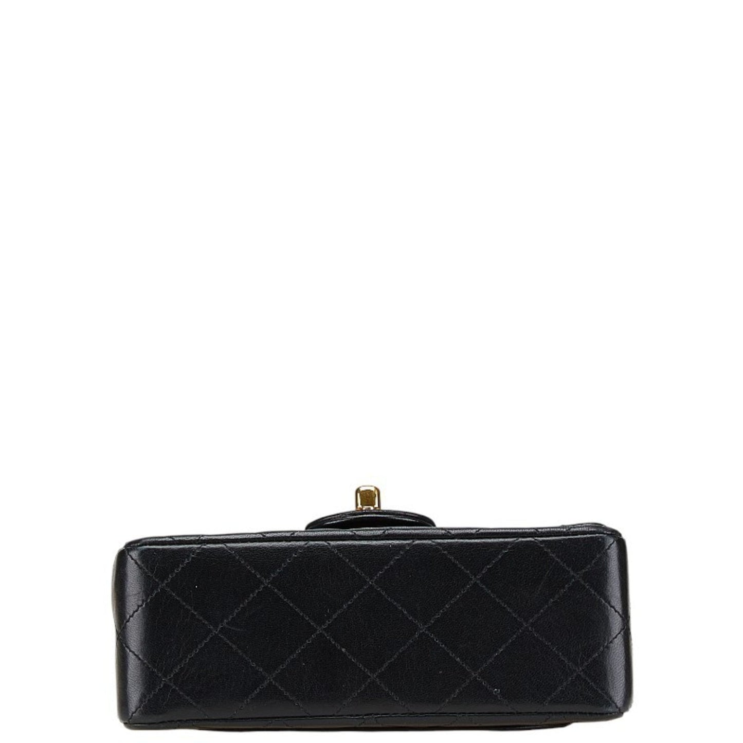 Chanel Black Leather Shoulder Bag ()