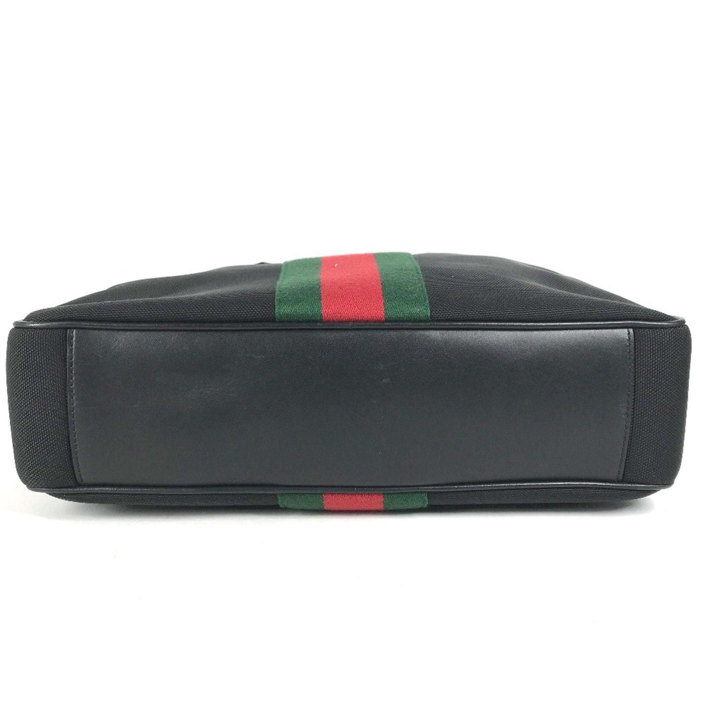 Gucci Black Leather Tote Bag ()