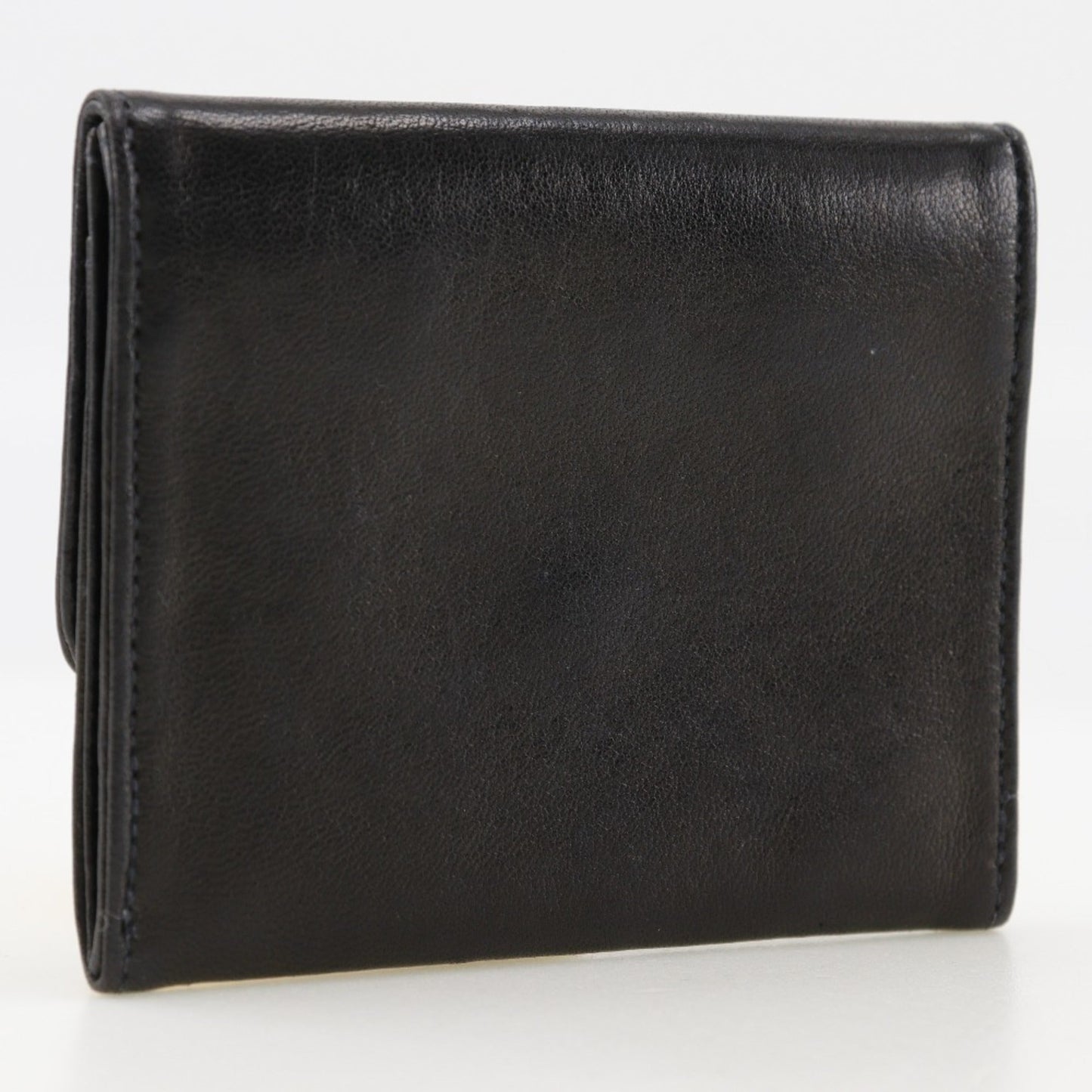 Chanel Black Leather Coin Purse/Coin Case ()