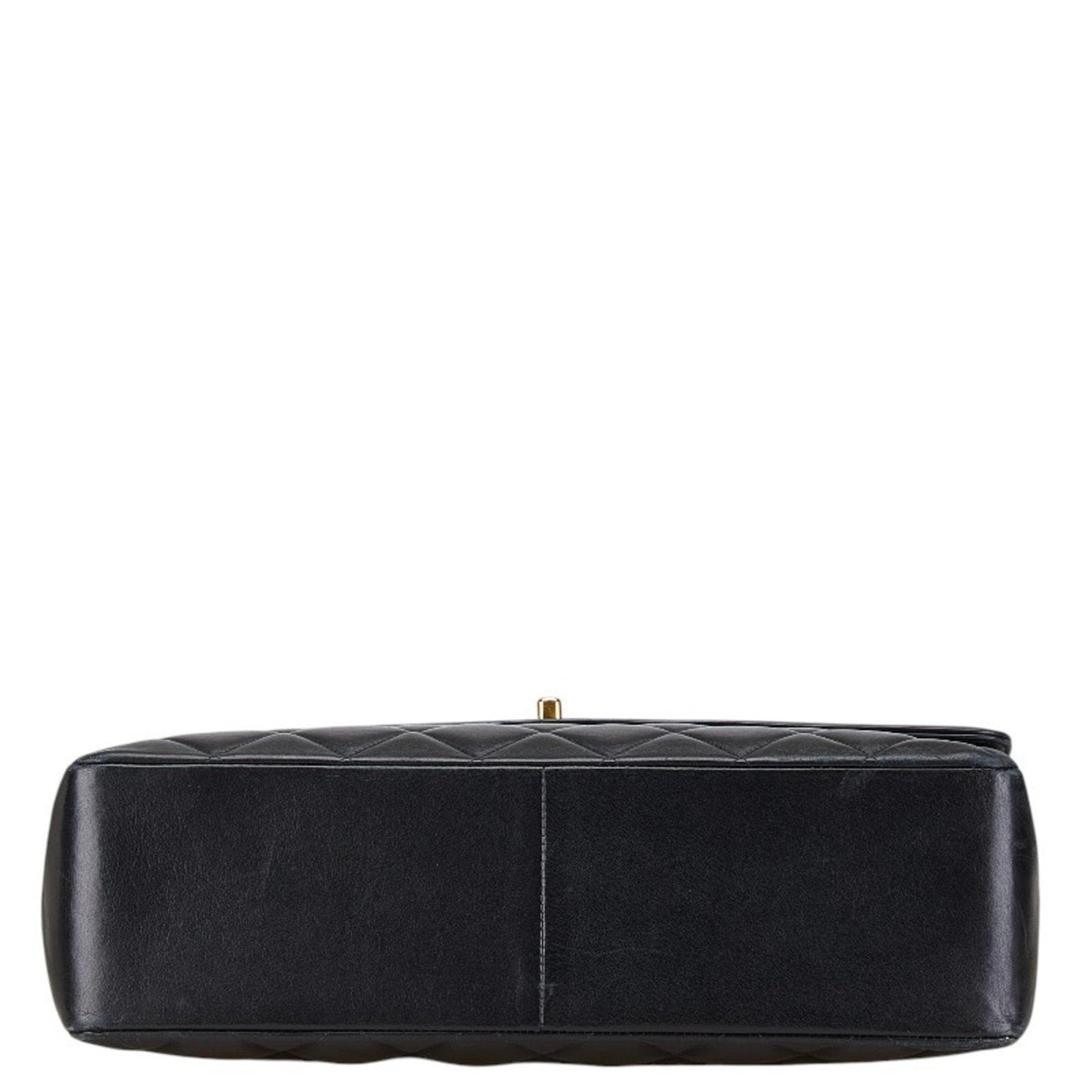 Chanel Black Leather Handbag Shoulder Bag ()