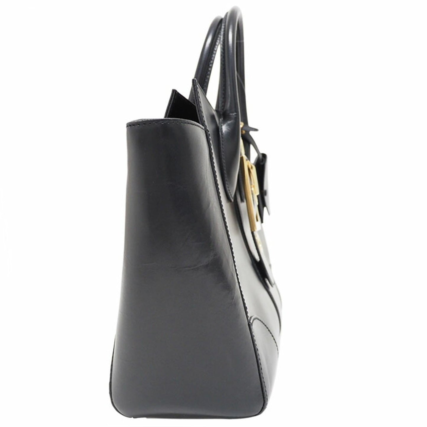 Gucci Black Leather Handbag ()