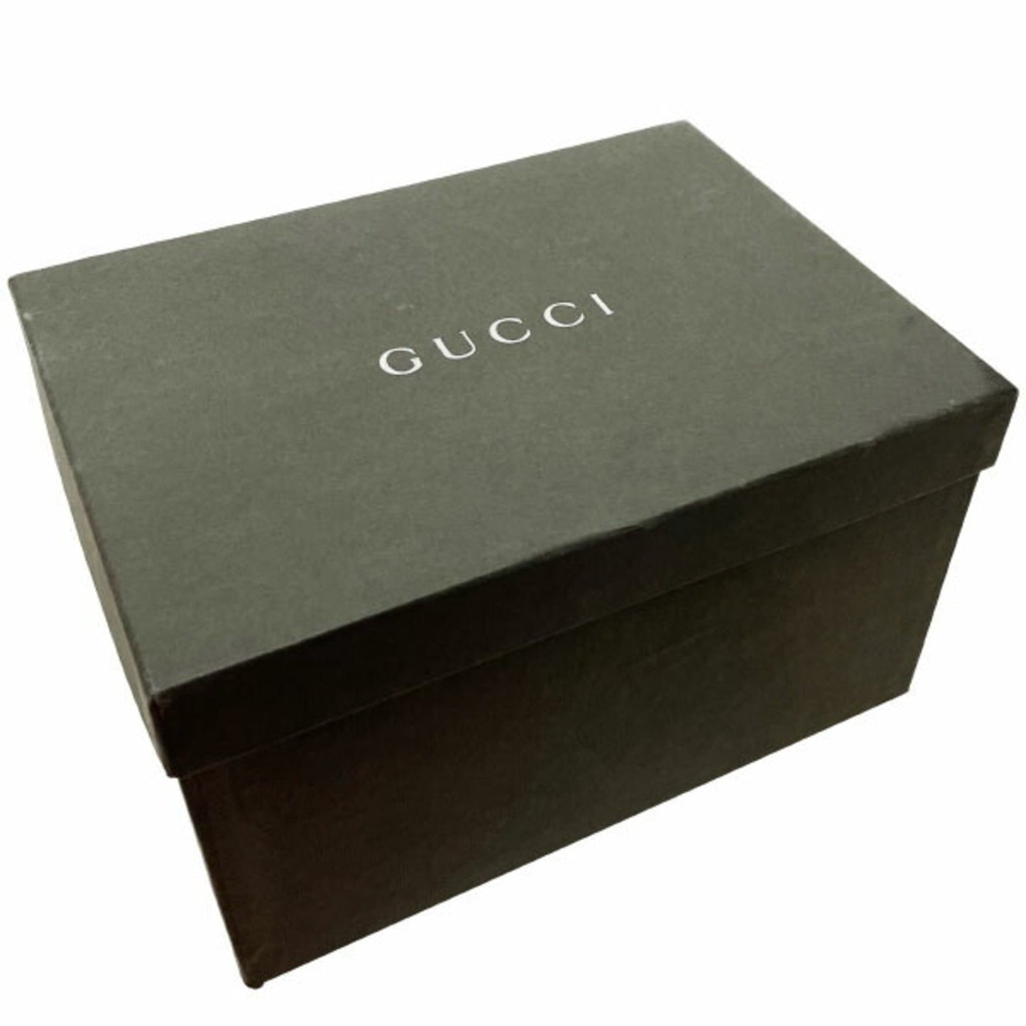 Gucci Bamboo Black Leather Handbag Vanity Bag ()