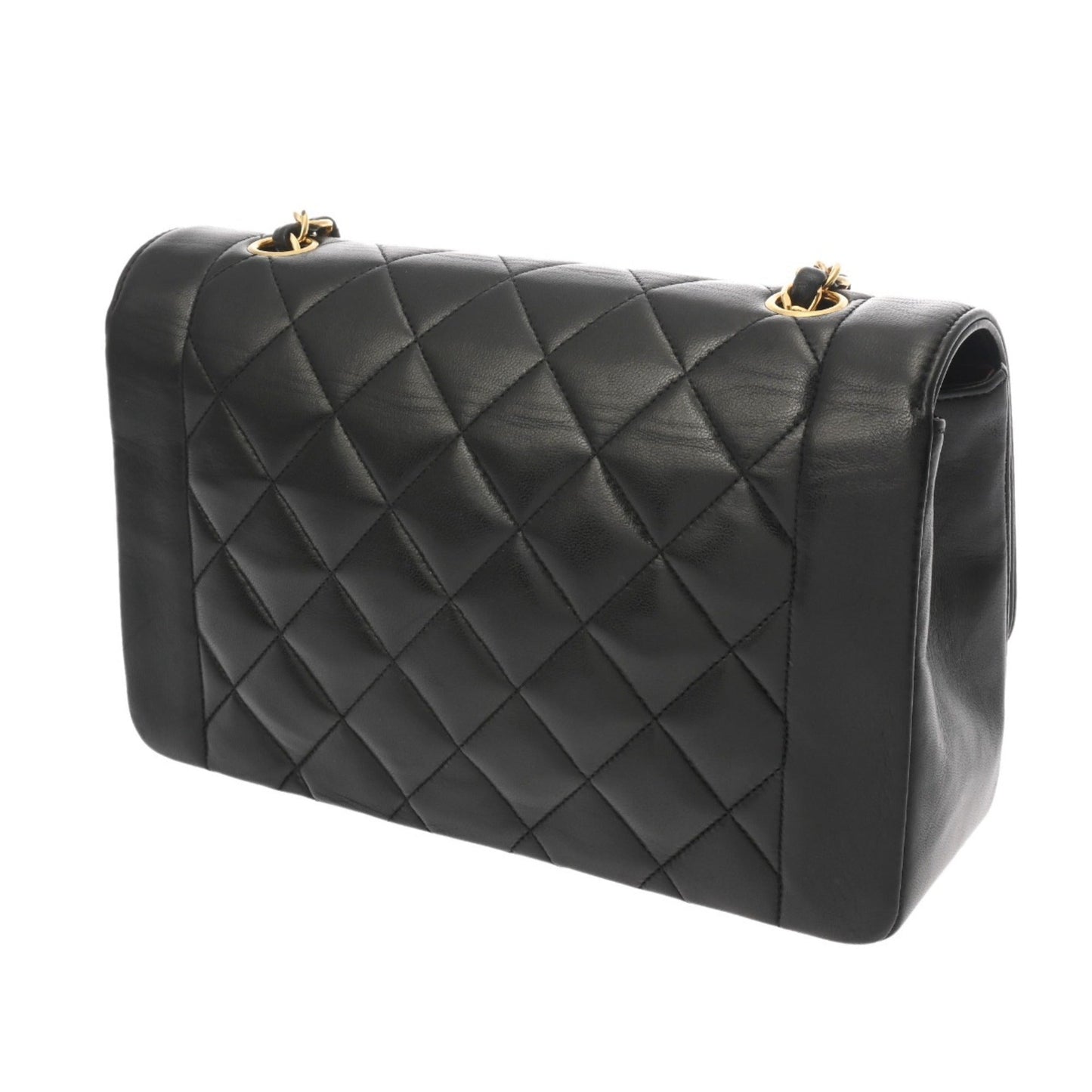 Chanel Black Leather Shoulder Bag ()