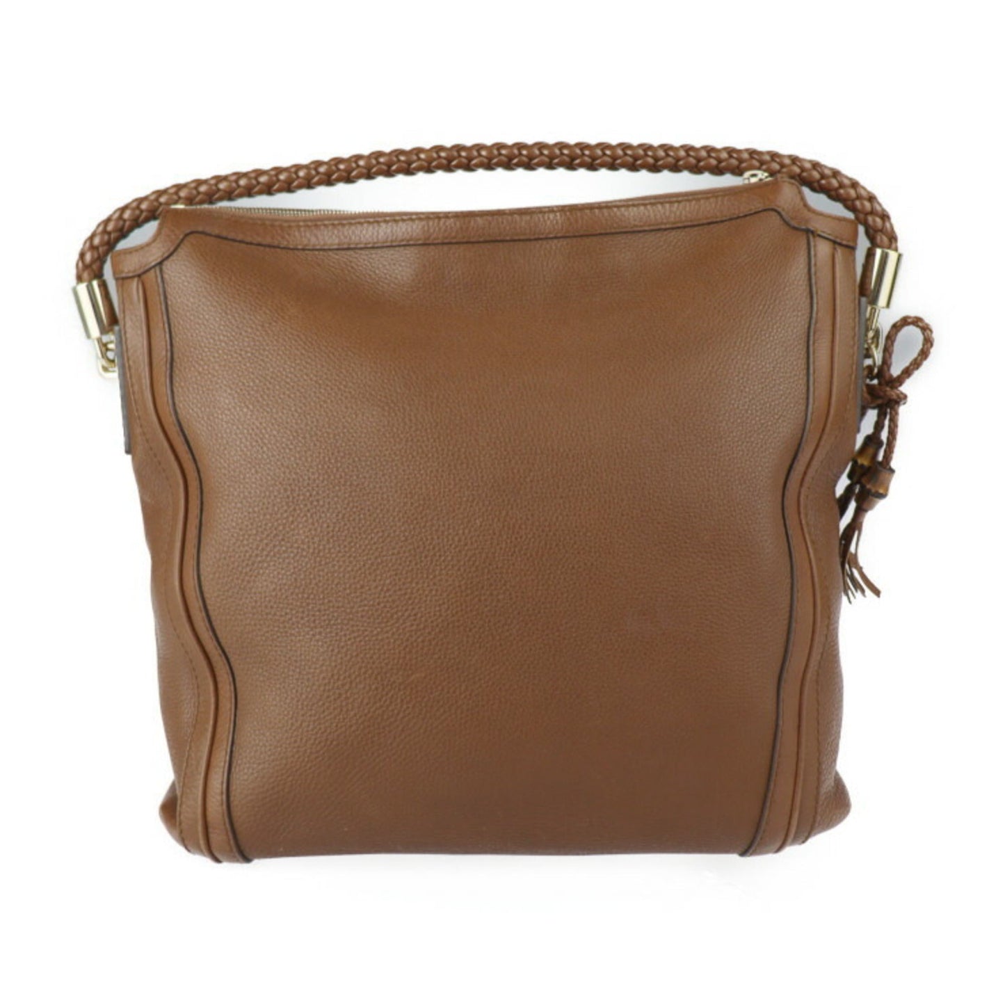 Gucci Brown Bamboo Handbag Shoulder Bag Tote Bag ()