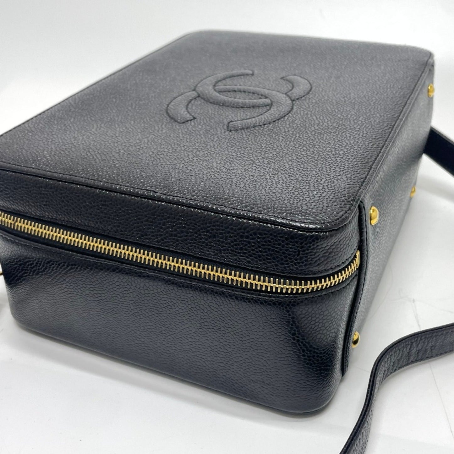 Chanel Black Leather Handbag ()