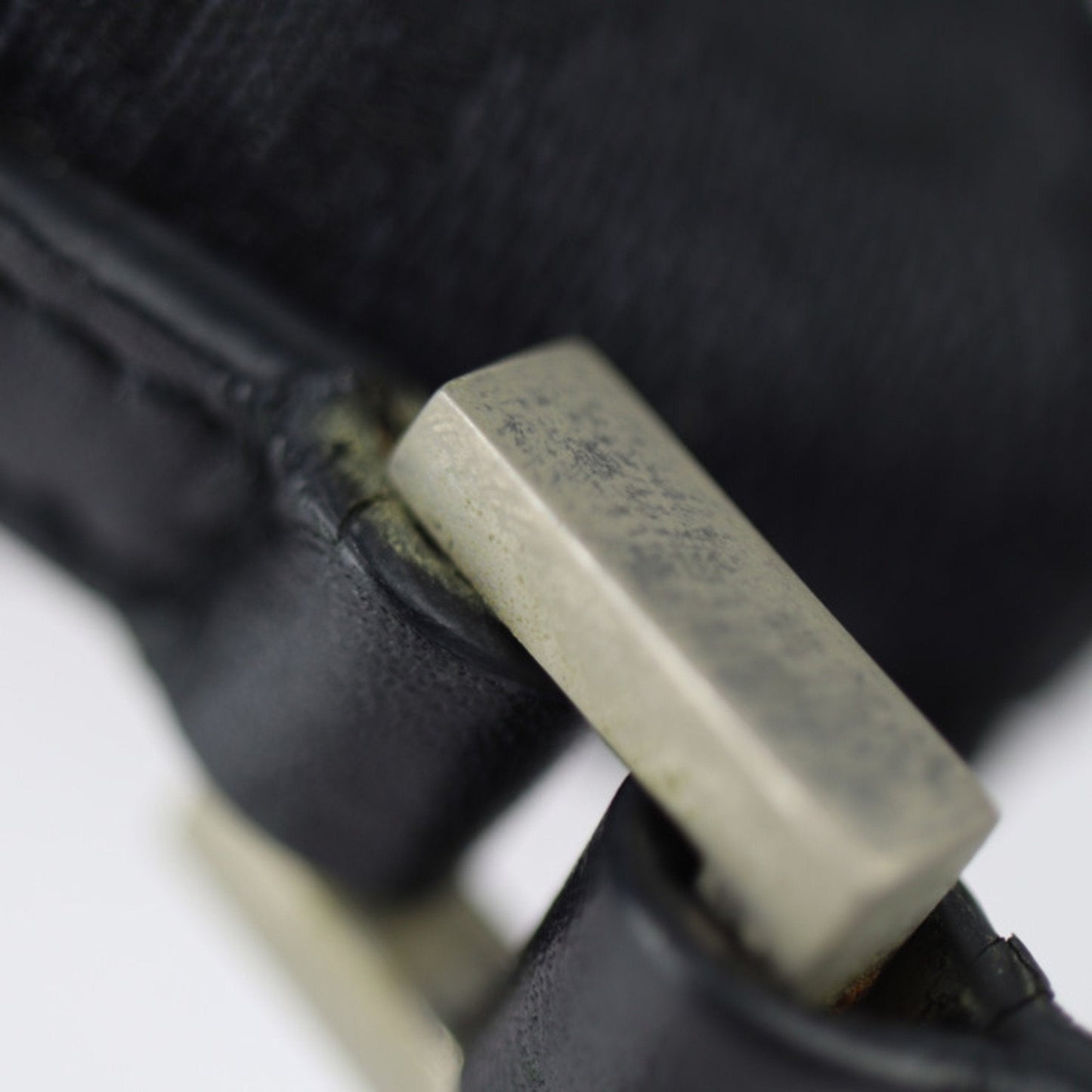 Gucci Black Canvas Leather Handbag ()