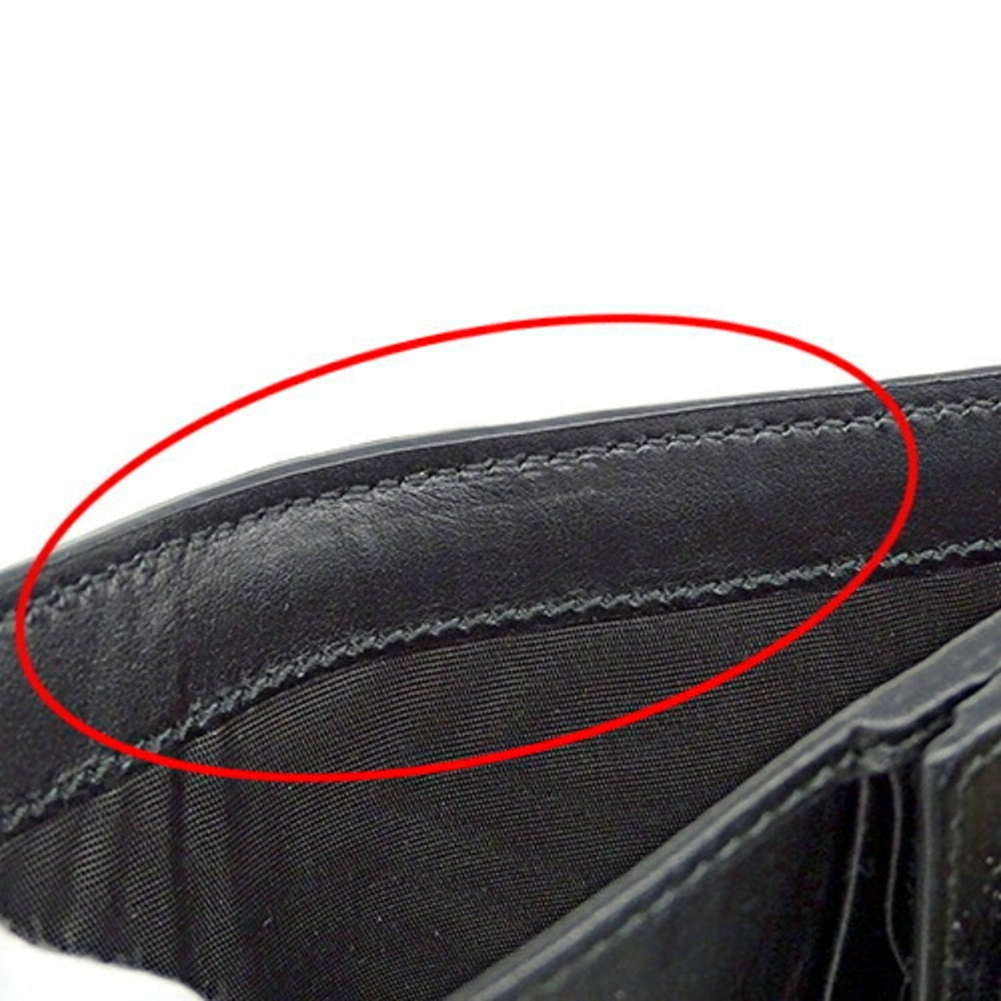 Gucci Black Leather Wallet (Bi-Fold) ()