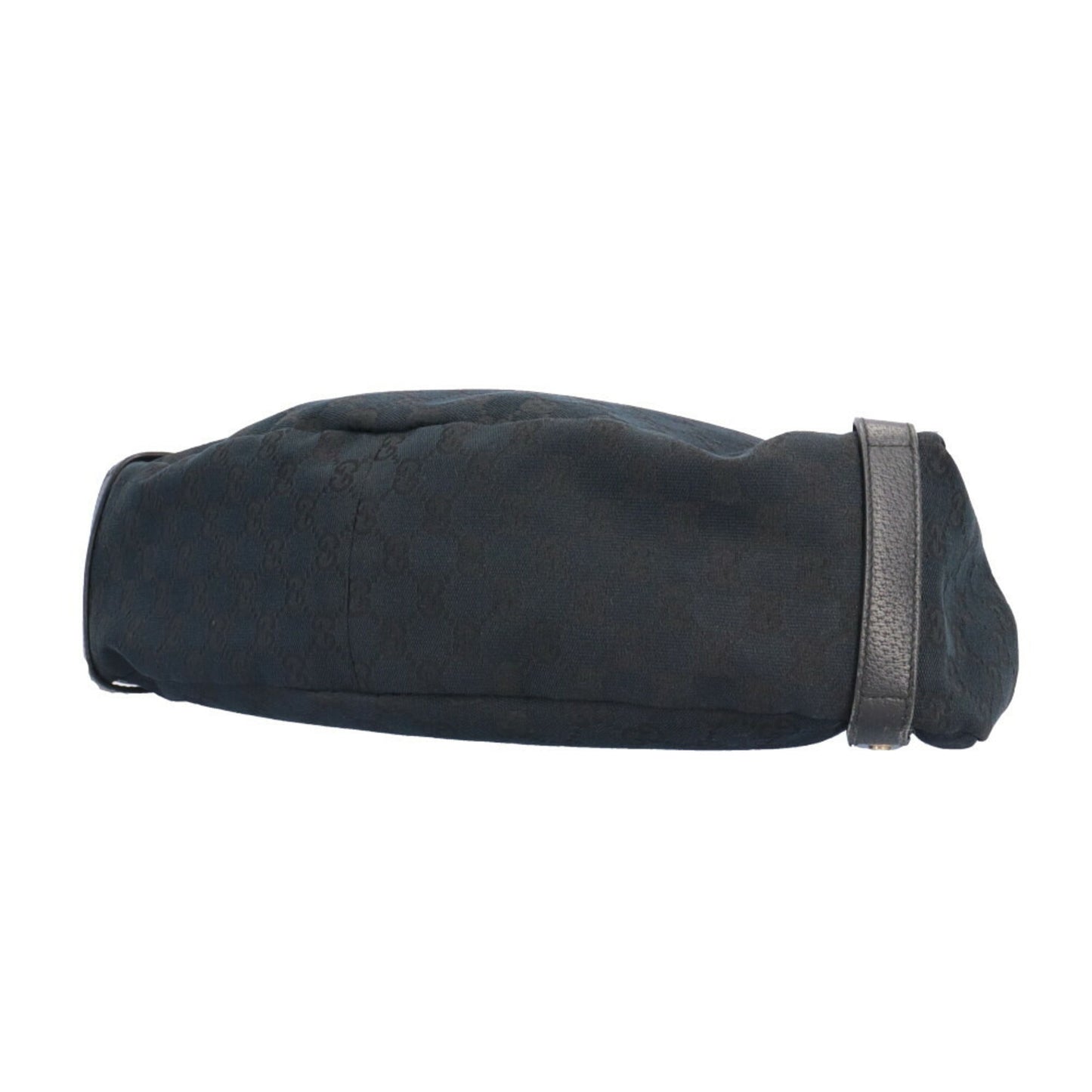 Gucci Abbey Black Gg Canvas Tote Bag ()