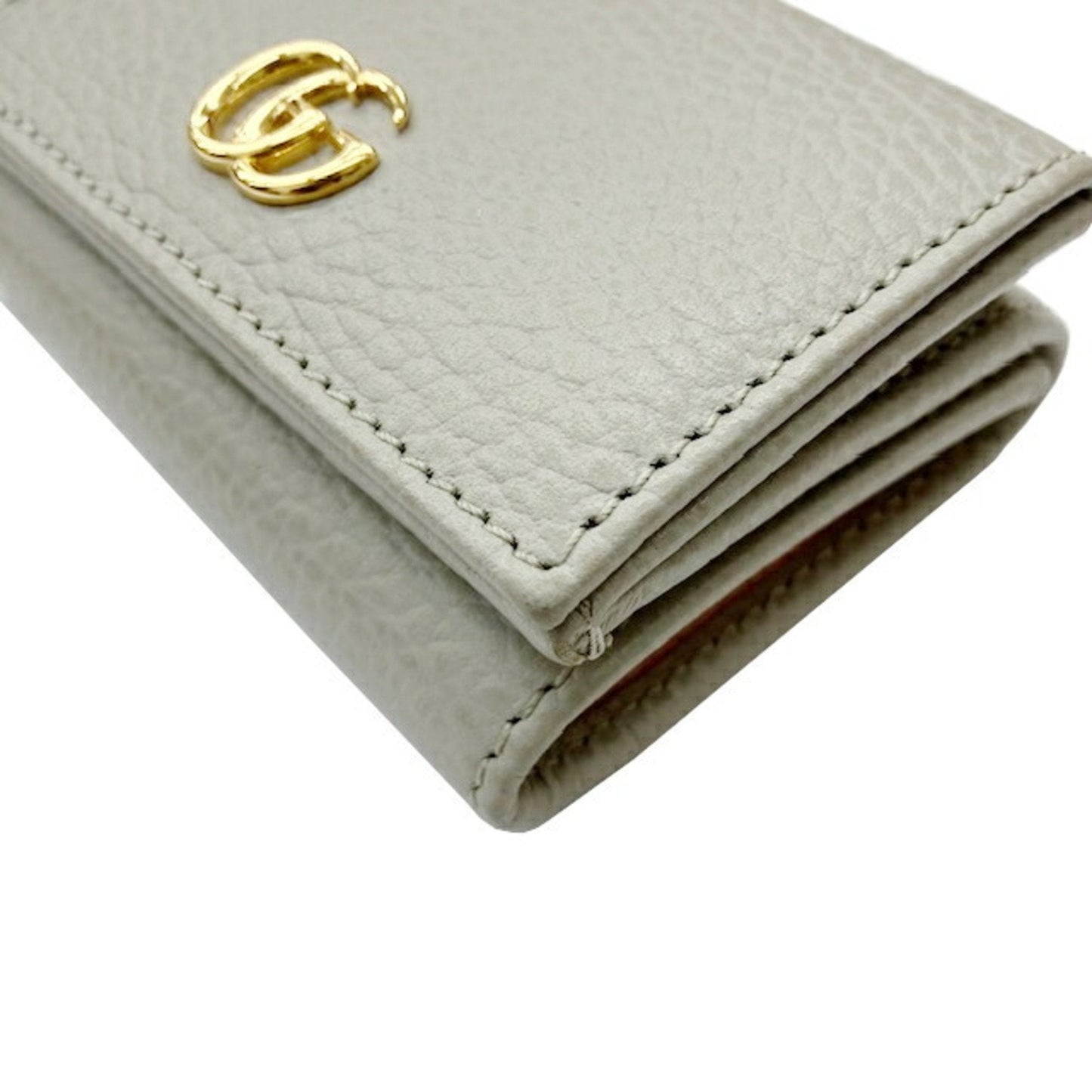 Gucci Gray Leather Wallet (Tri-Fold) ()