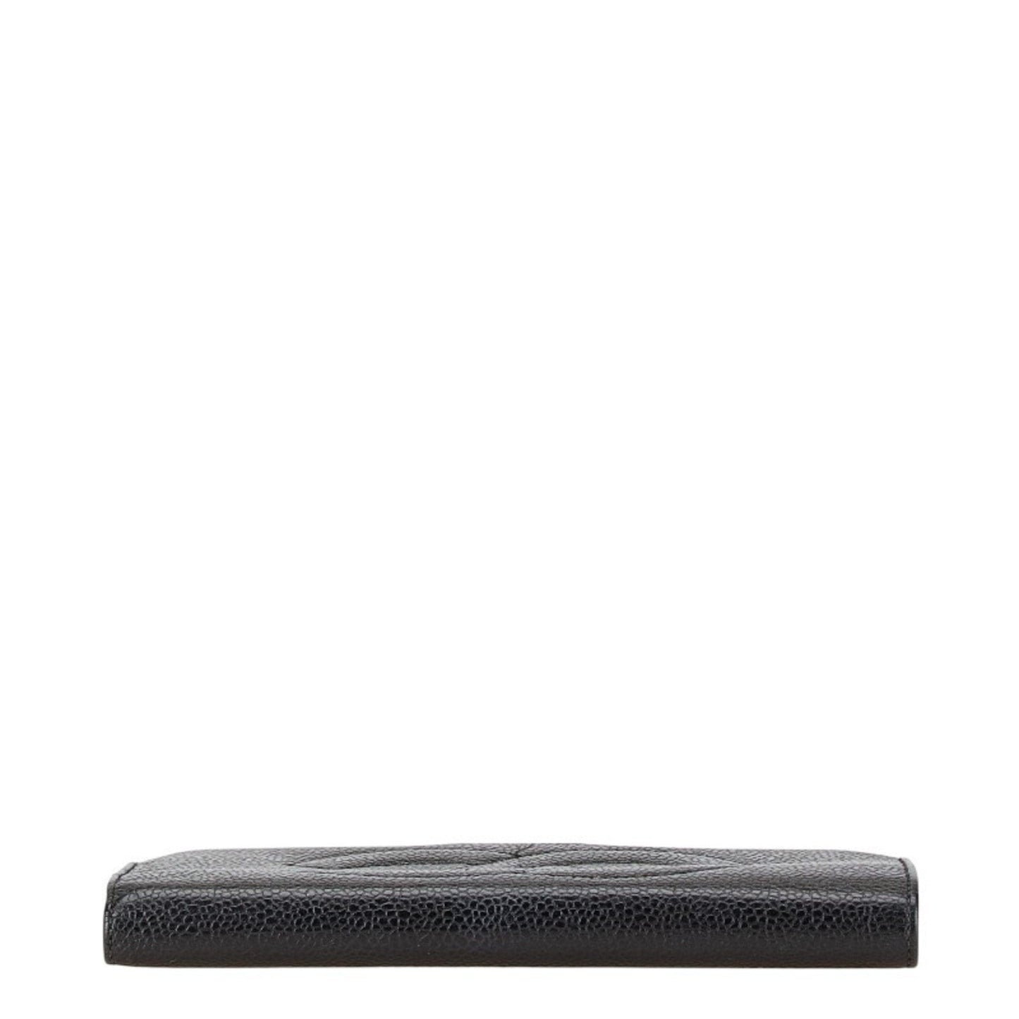 Chanel Black Grained Calfskin Coin Purse/Coin Case ()