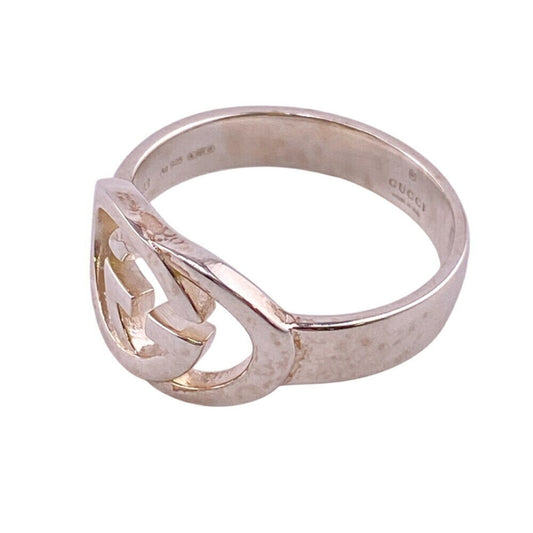Gucci Silver 925 Band Ring ()