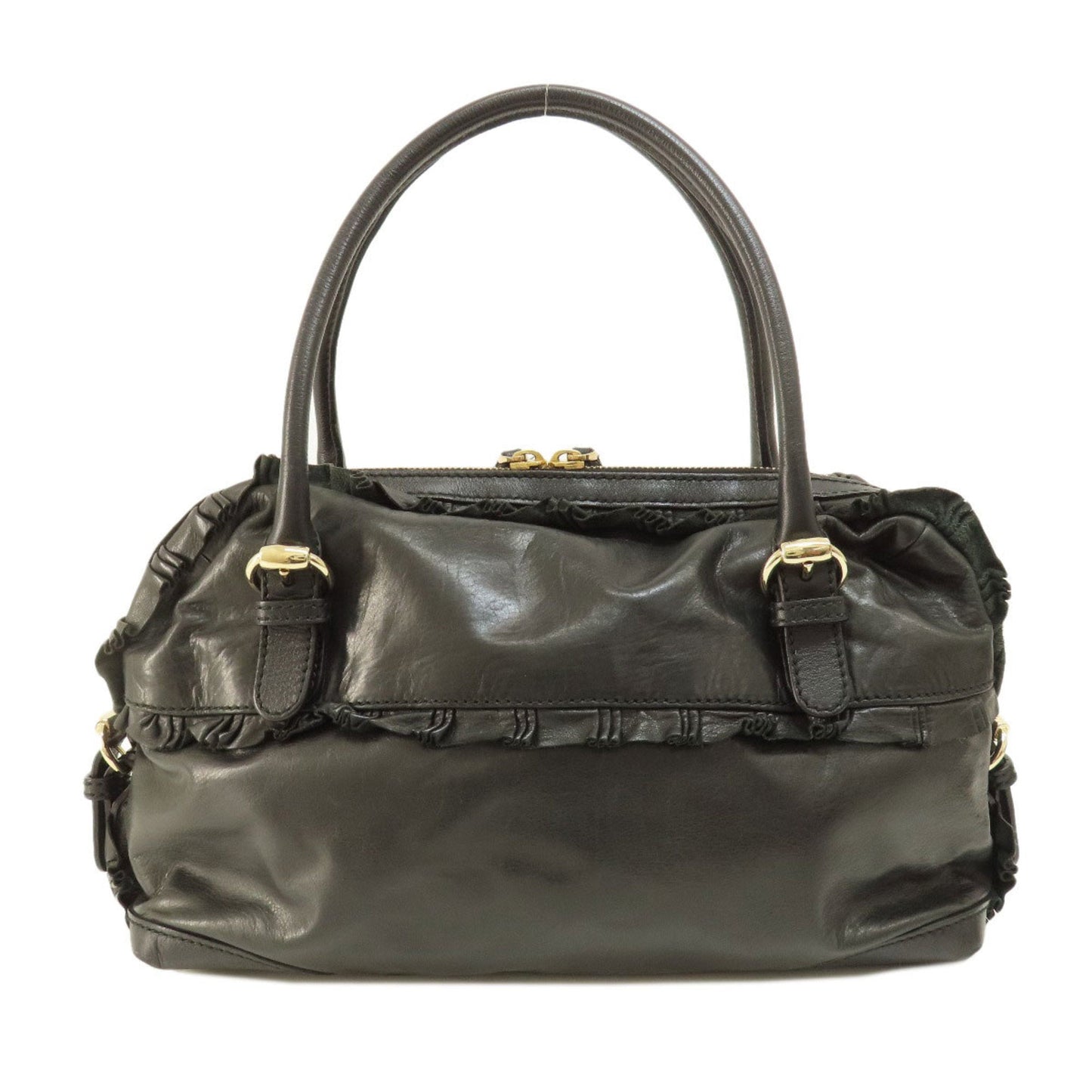 Gucci Black Leather Handbag ()