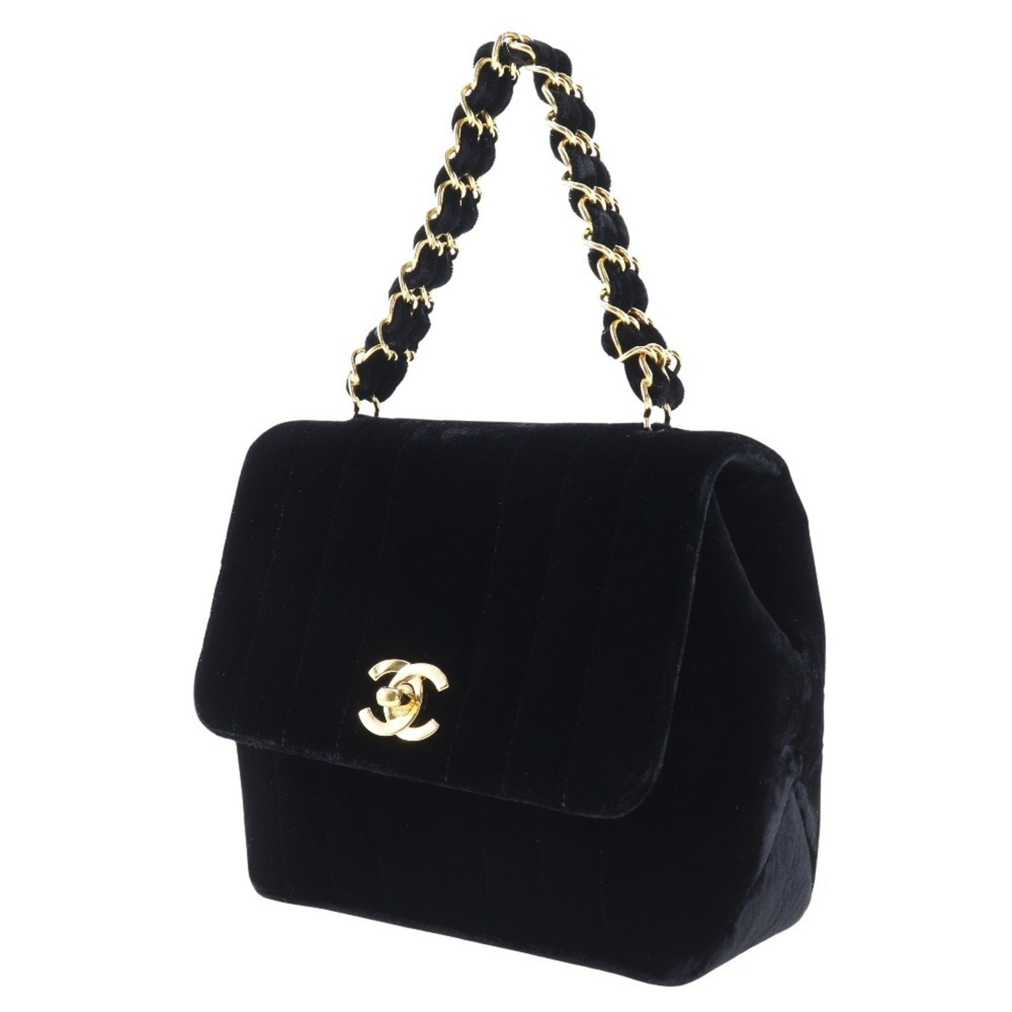 Chanel Black Leather Handbag ()