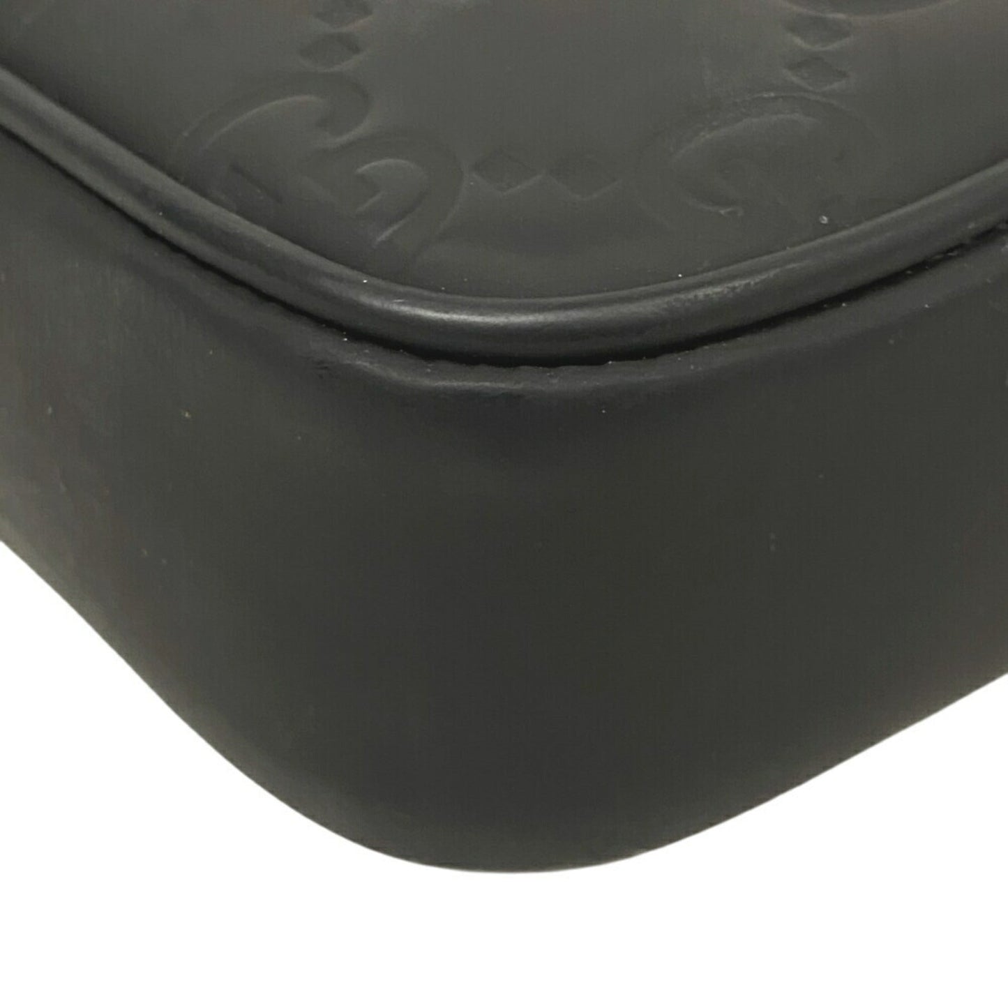 Gucci Black Rubber Shoulder Bag ()