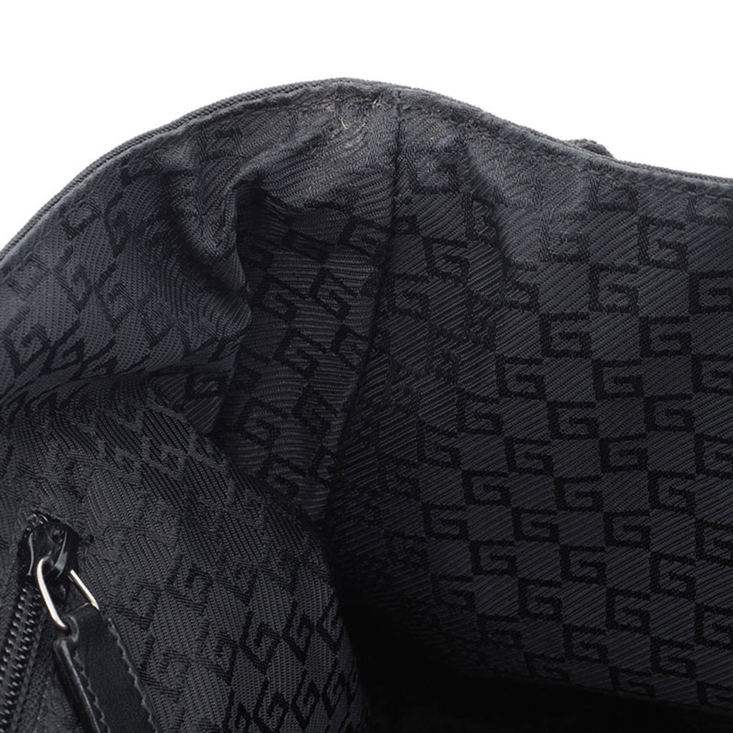 Gucci Black Nylon Messenger Bag Shoulder Bag ()