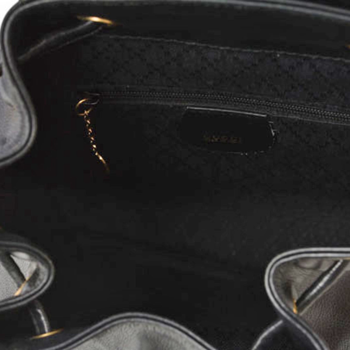 Gucci Black Leather Backpack ()