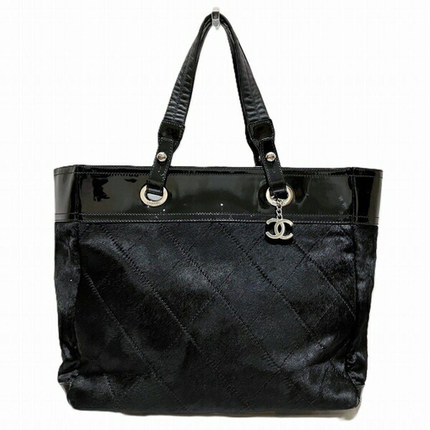 Chanel Black Leather Tote Bag ()