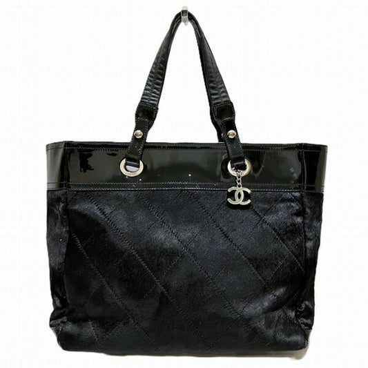 Chanel Black Leather Tote Bag ()