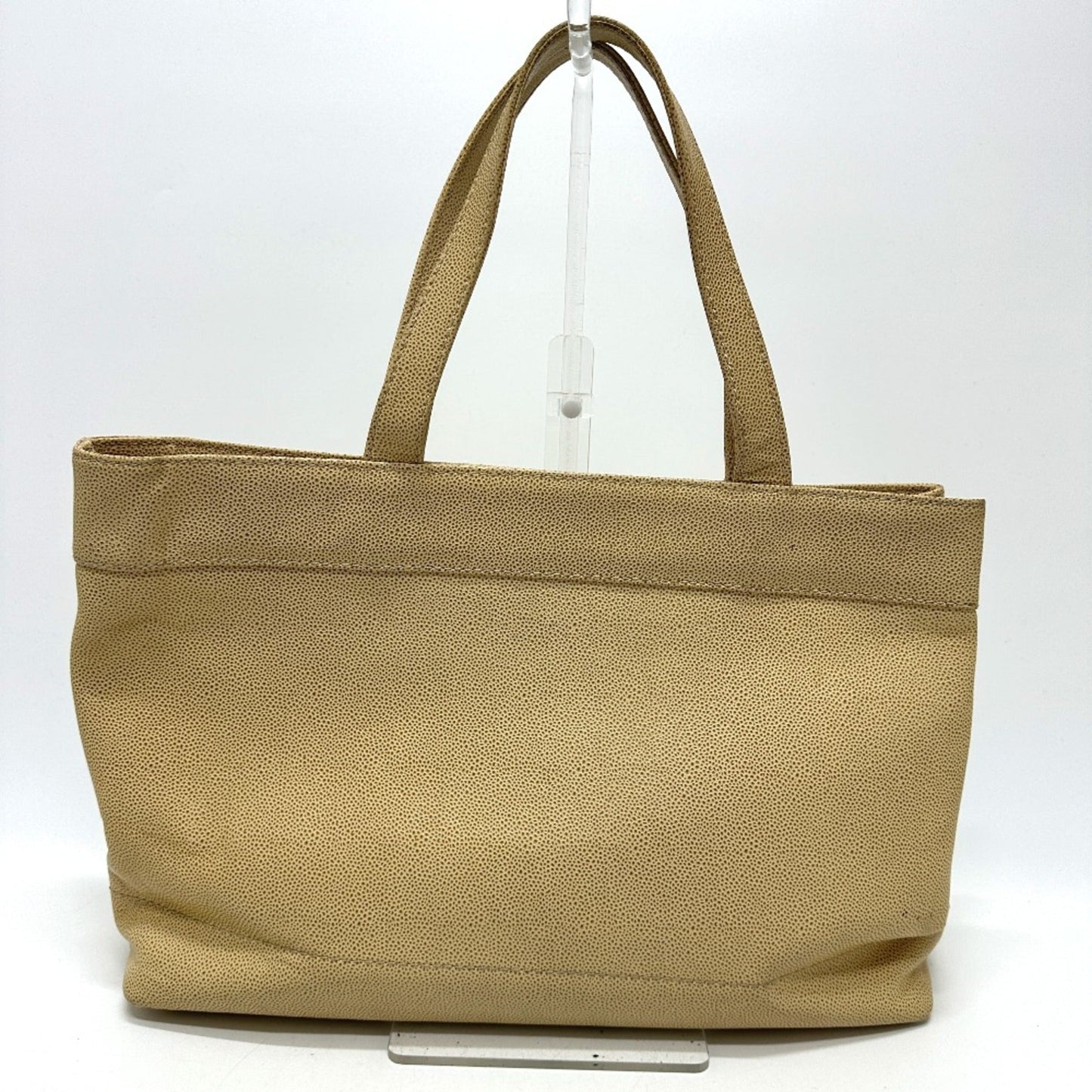 Chanel Beige Leather Tote Bag ()