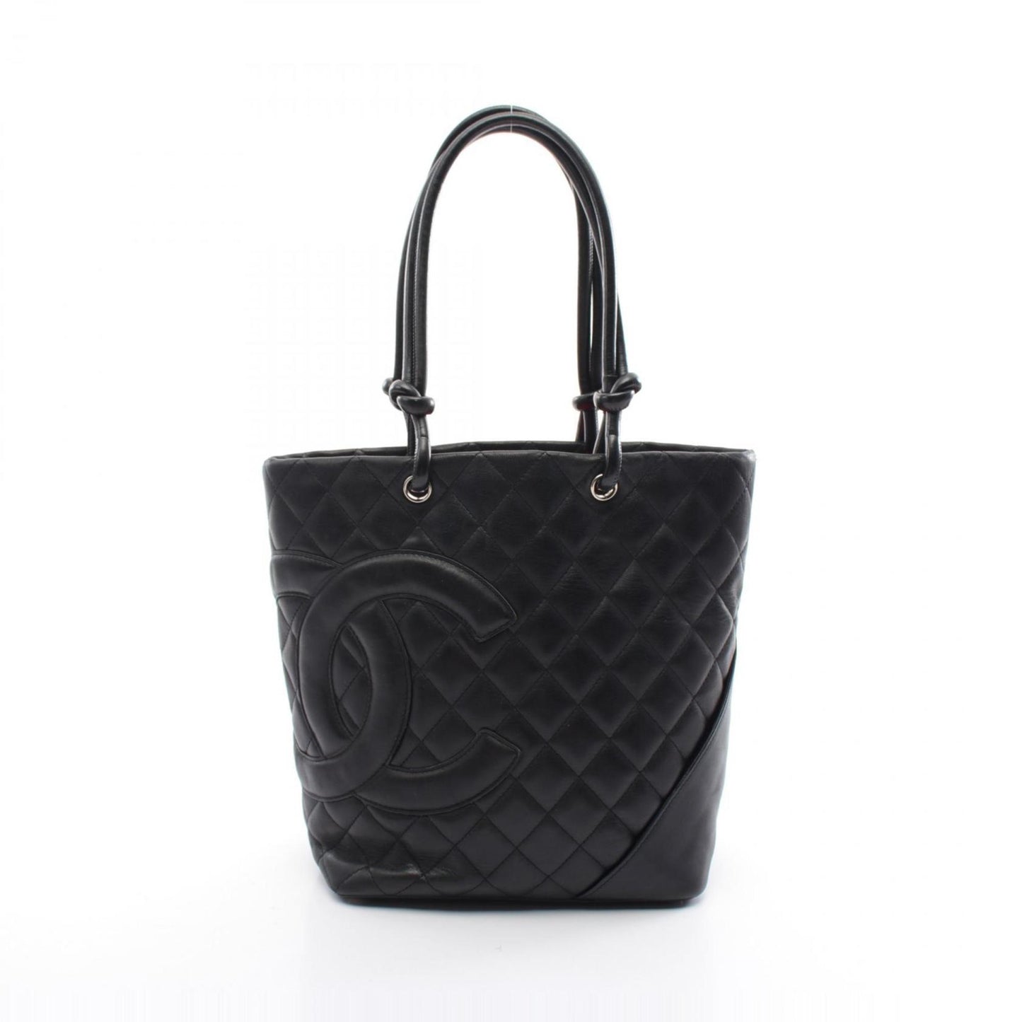 Chanel Black Leather Tote Bag ()