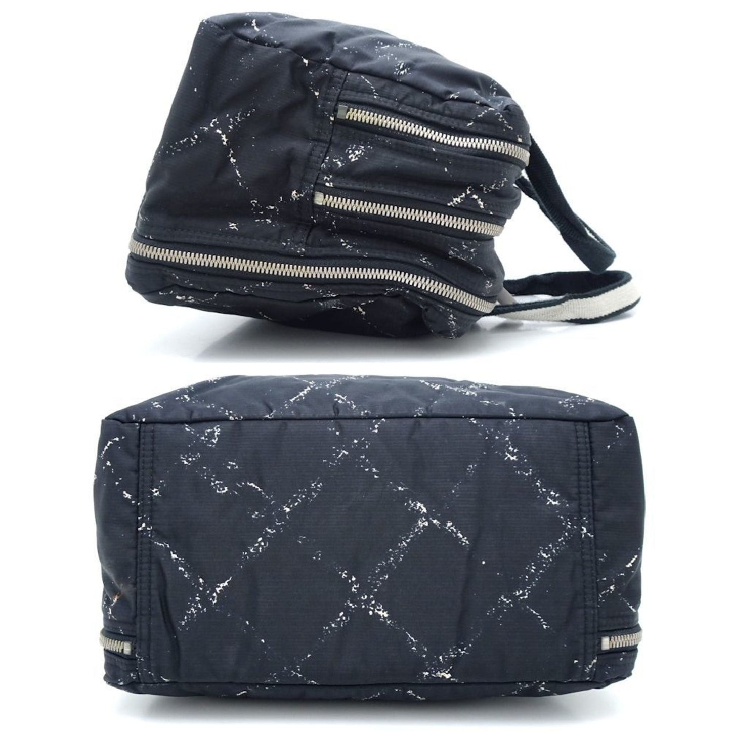 Chanel Black Nylon Handbag ()