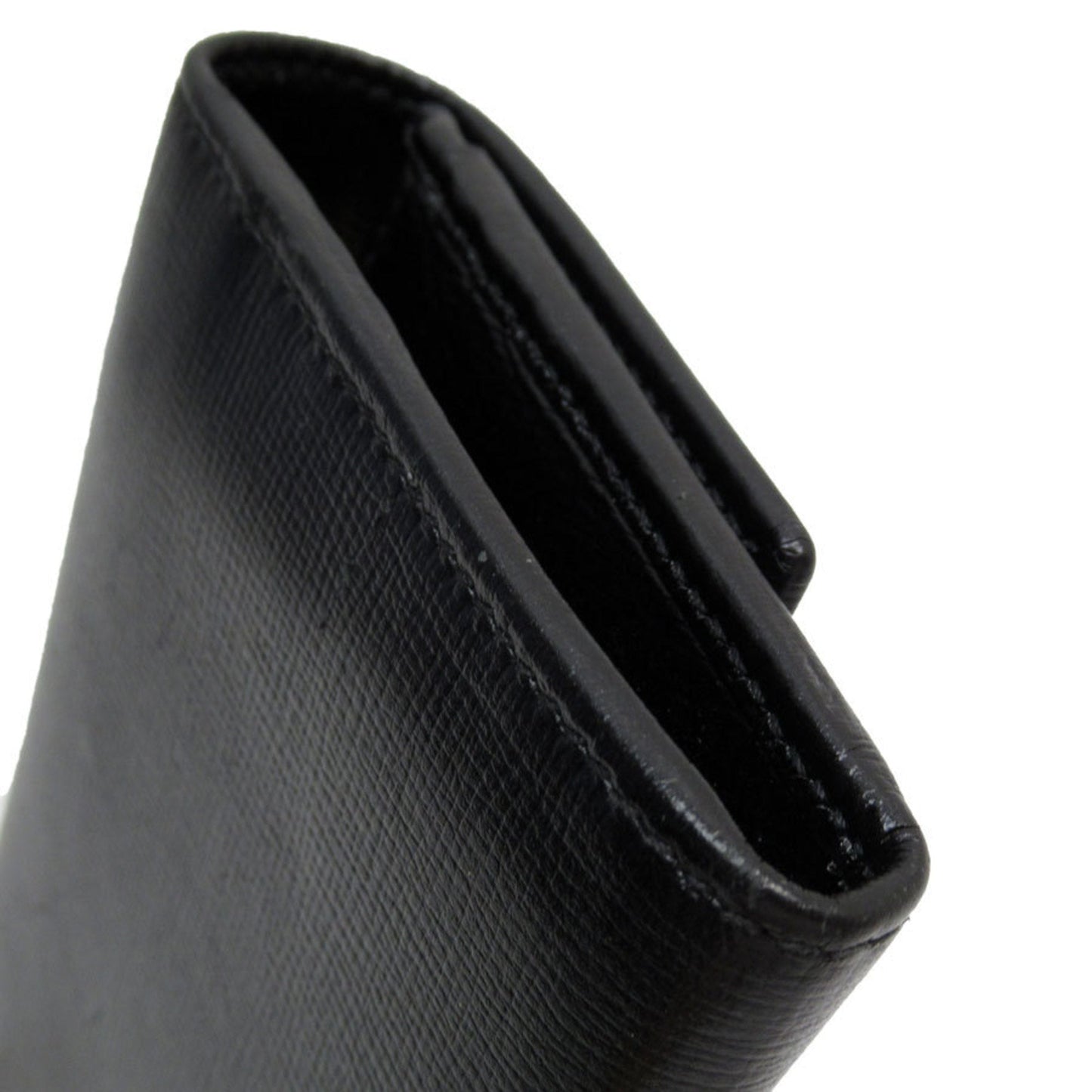 Gucci Black Leather Long Wallet (Bi-Fold) ()