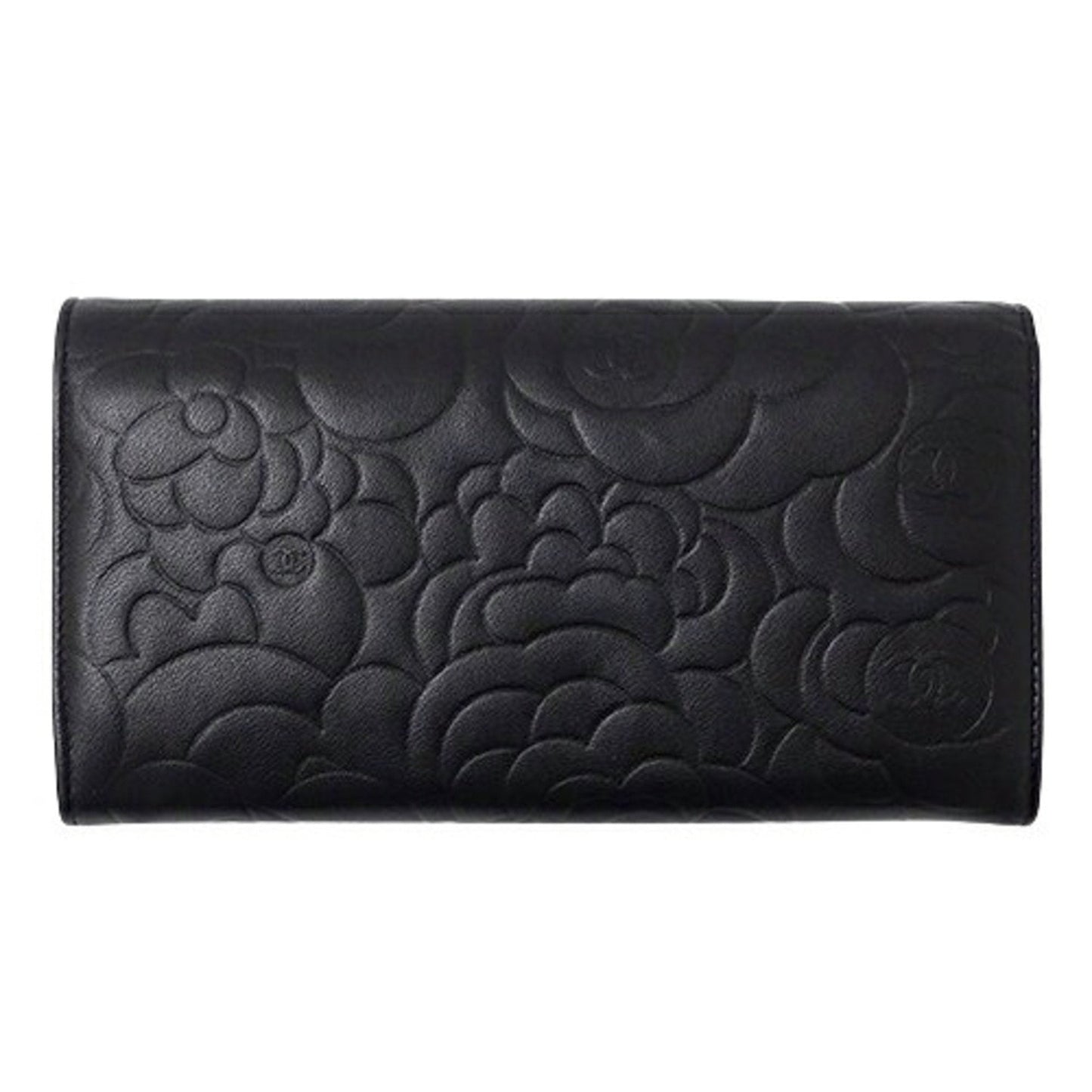 Chanel Black Leather Wallet (Tri-Fold) ()