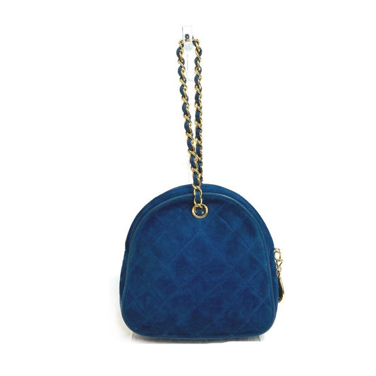 Chanel Blue Leather Handbag ()