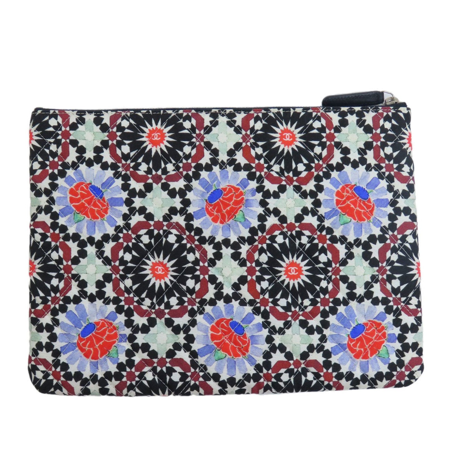 Chanel Black Canvas Pouch ()