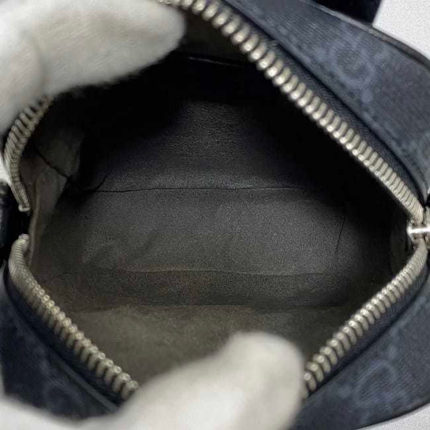 Gucci Black Pvc Leather Pochette Shoulder Bag ()