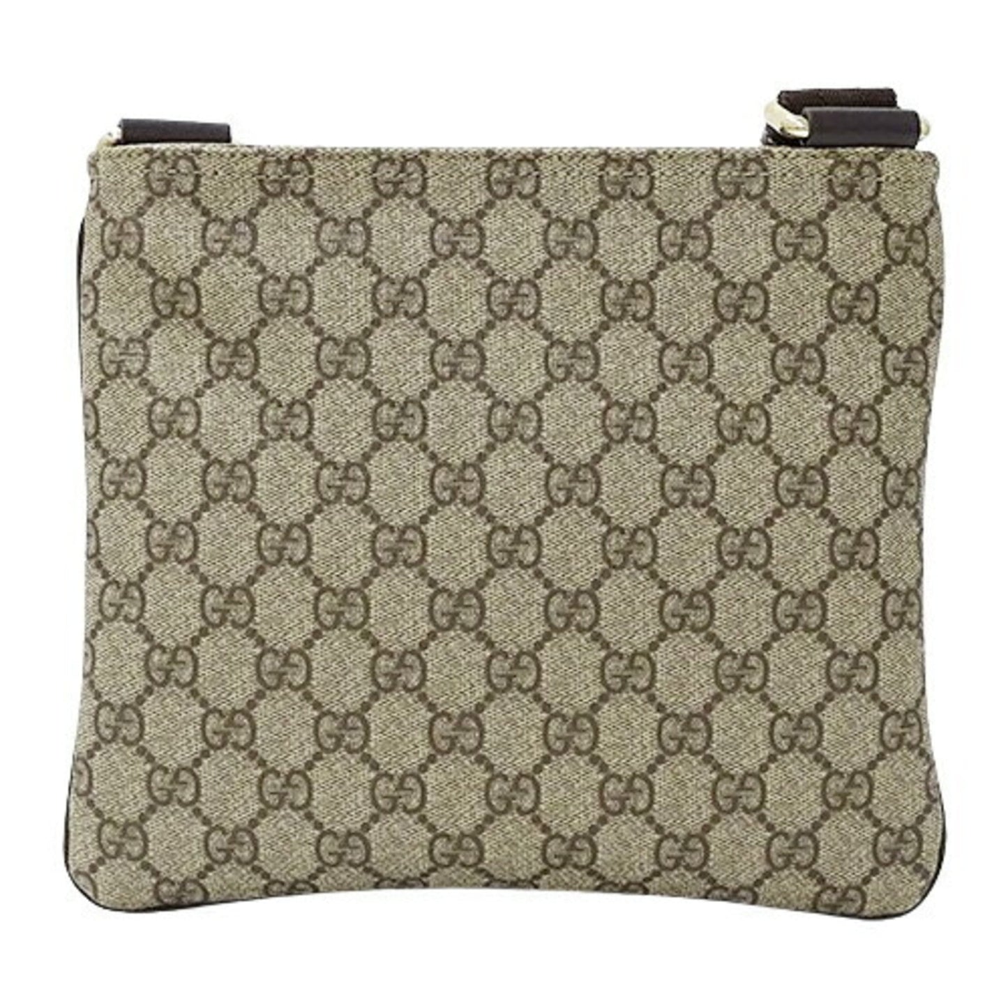 Gucci Beige Brown Gg Supreme Shoulder Bag ()