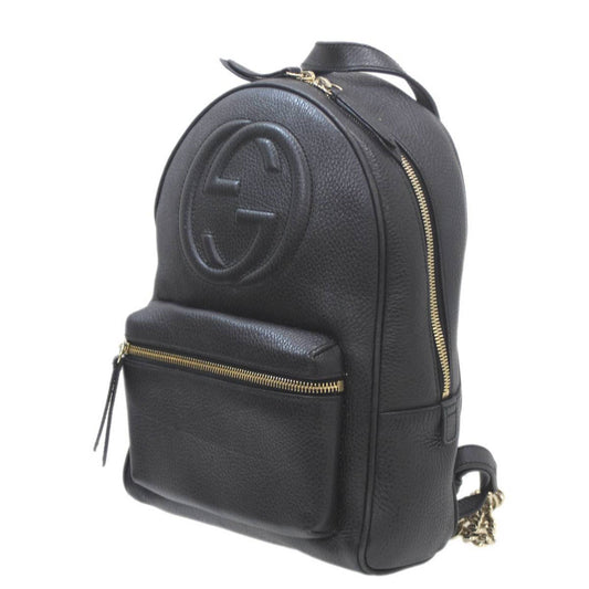 Gucci Soho Black Backpack ()