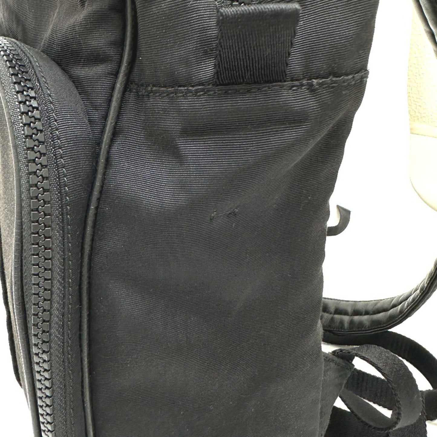 Gucci Black Canvas Backpack ()