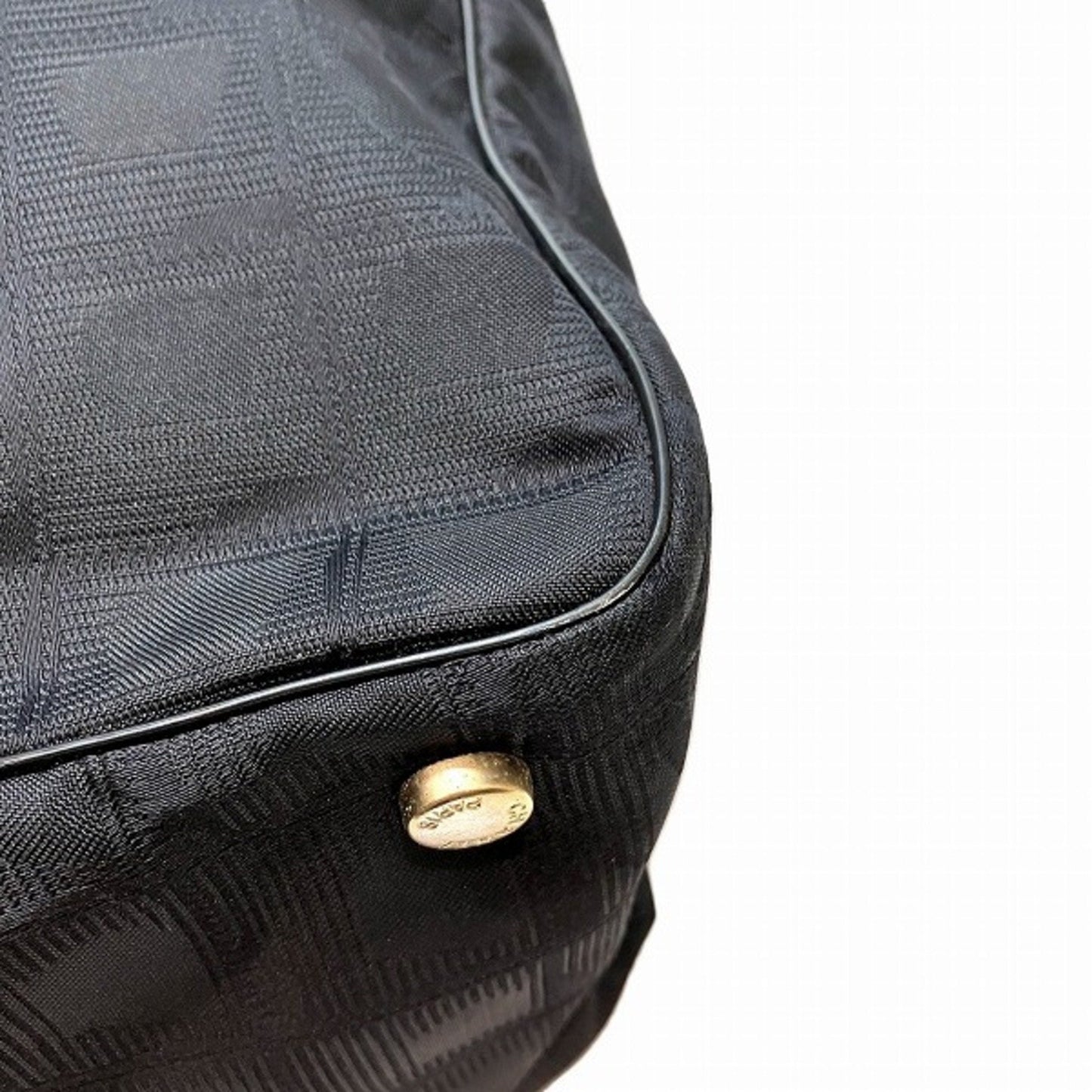 Chanel Black Nylon Shoulder Bag Tote Bag ()