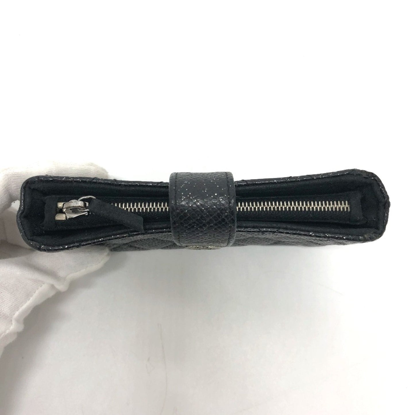 Chanel Black Leather Pouch ()