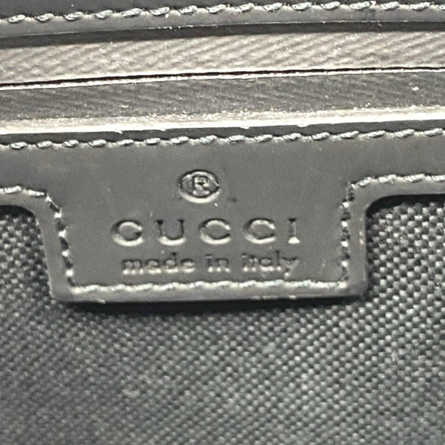 Gucci Black Rubber Shoulder Bag ()