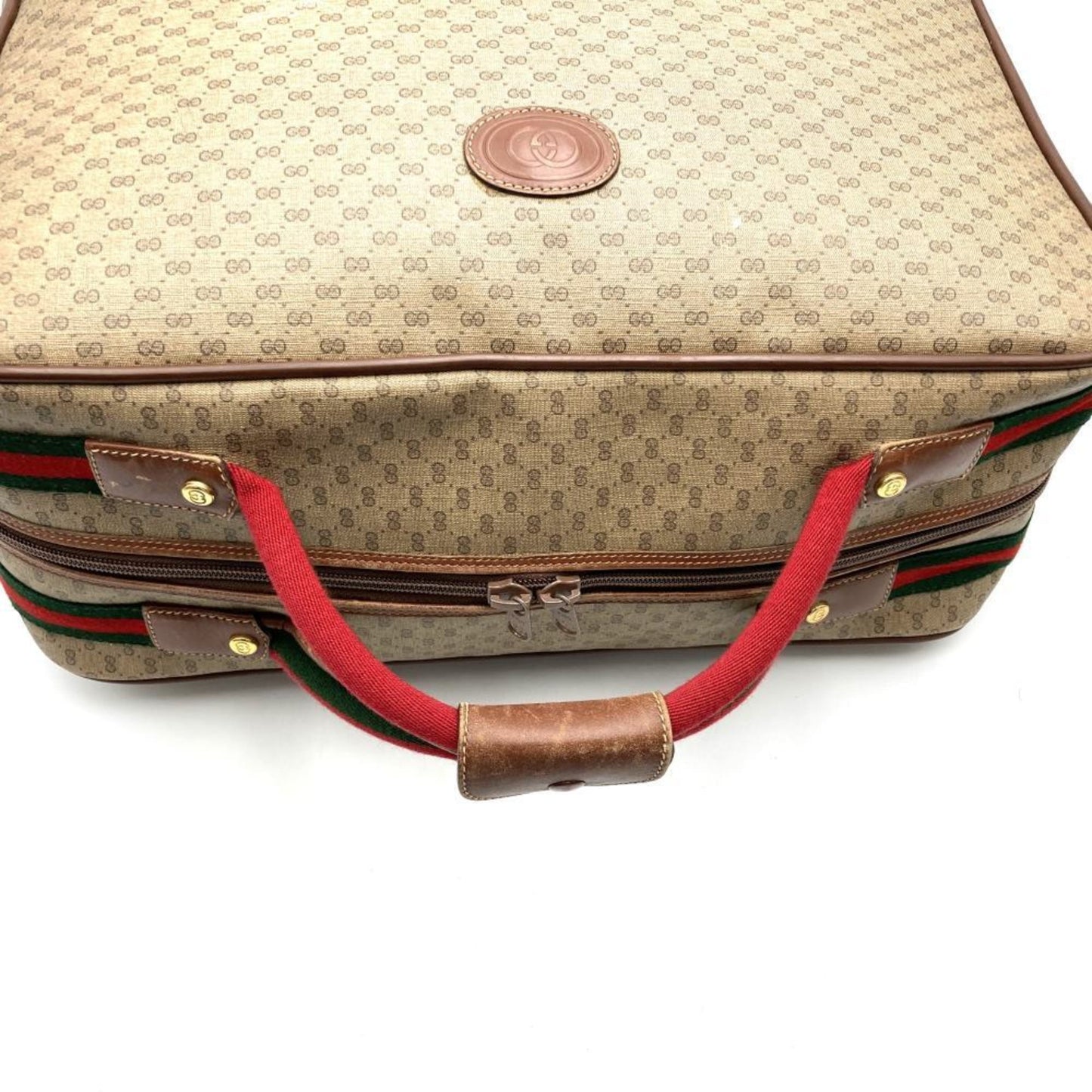 Gucci Brown Gg Supreme Boston Bag ()