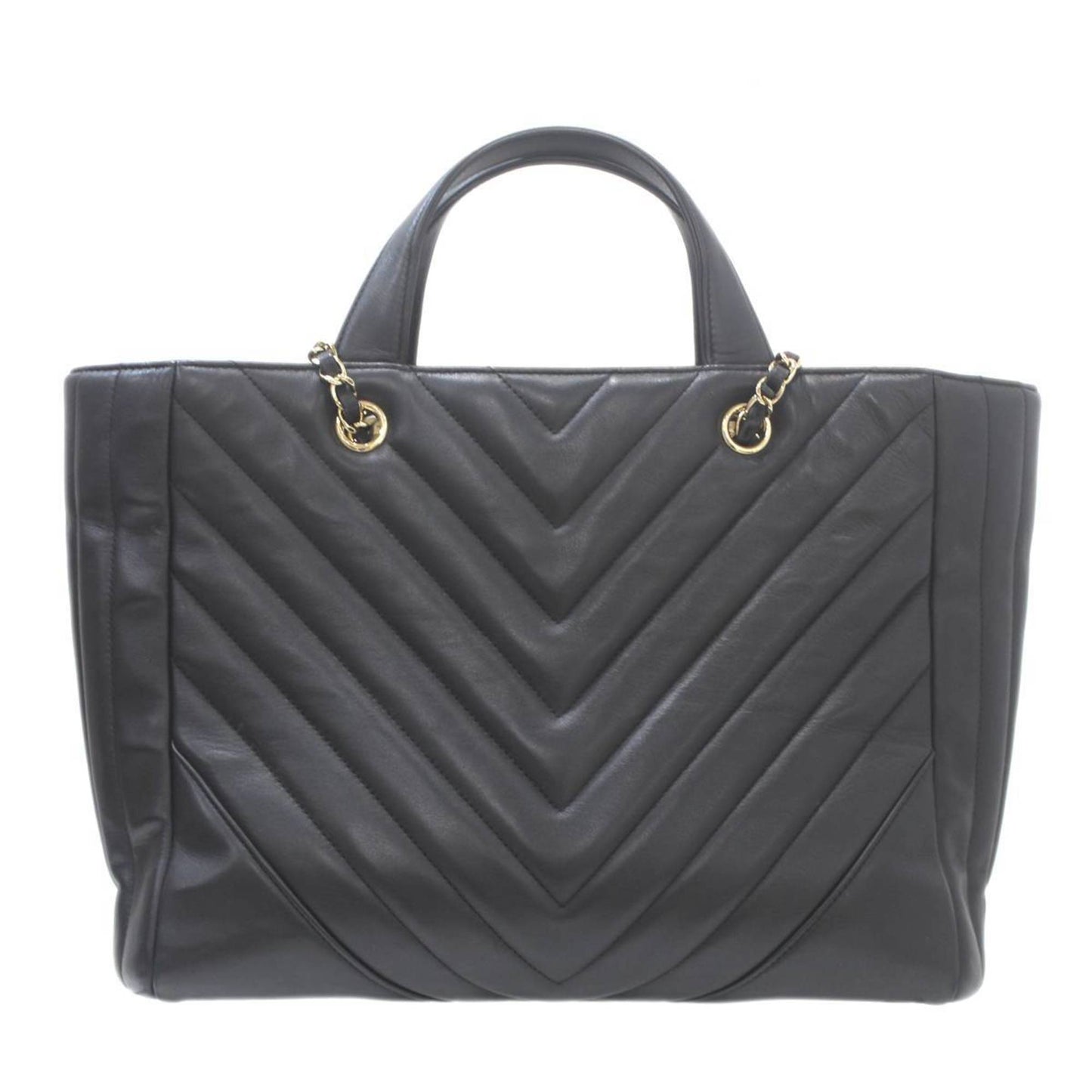 Chanel Black Leather Handbag ()