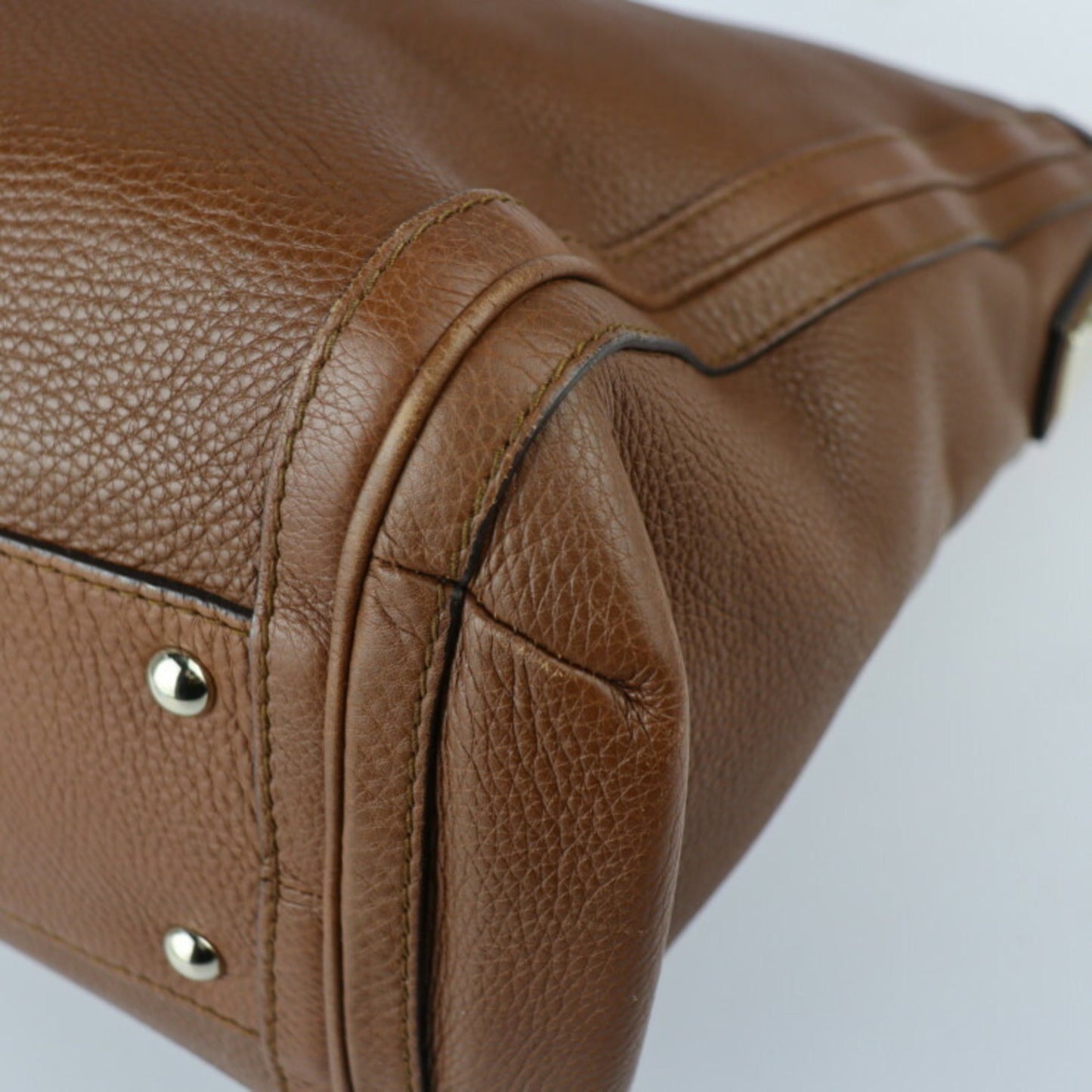 Gucci Brown Bamboo Handbag Shoulder Bag Tote Bag ()