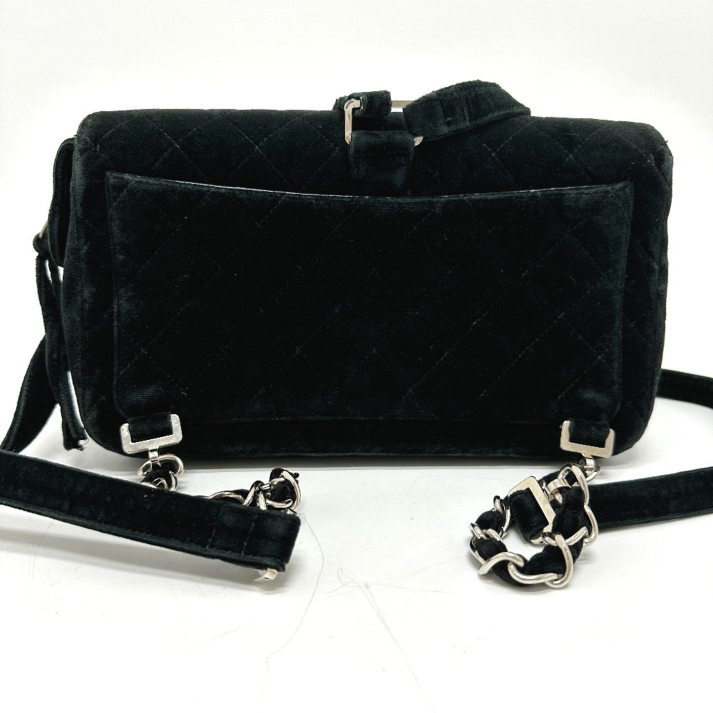 Chanel Black Leather Backpack ()