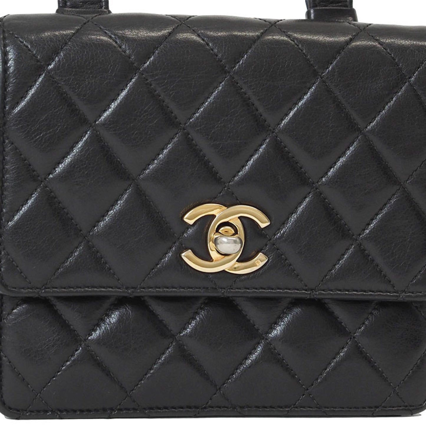 Chanel Black Leather Fanny Pack ()