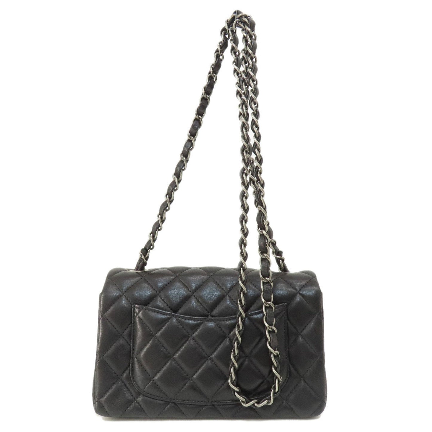 Chanel Black Leather Shoulder Bag ()