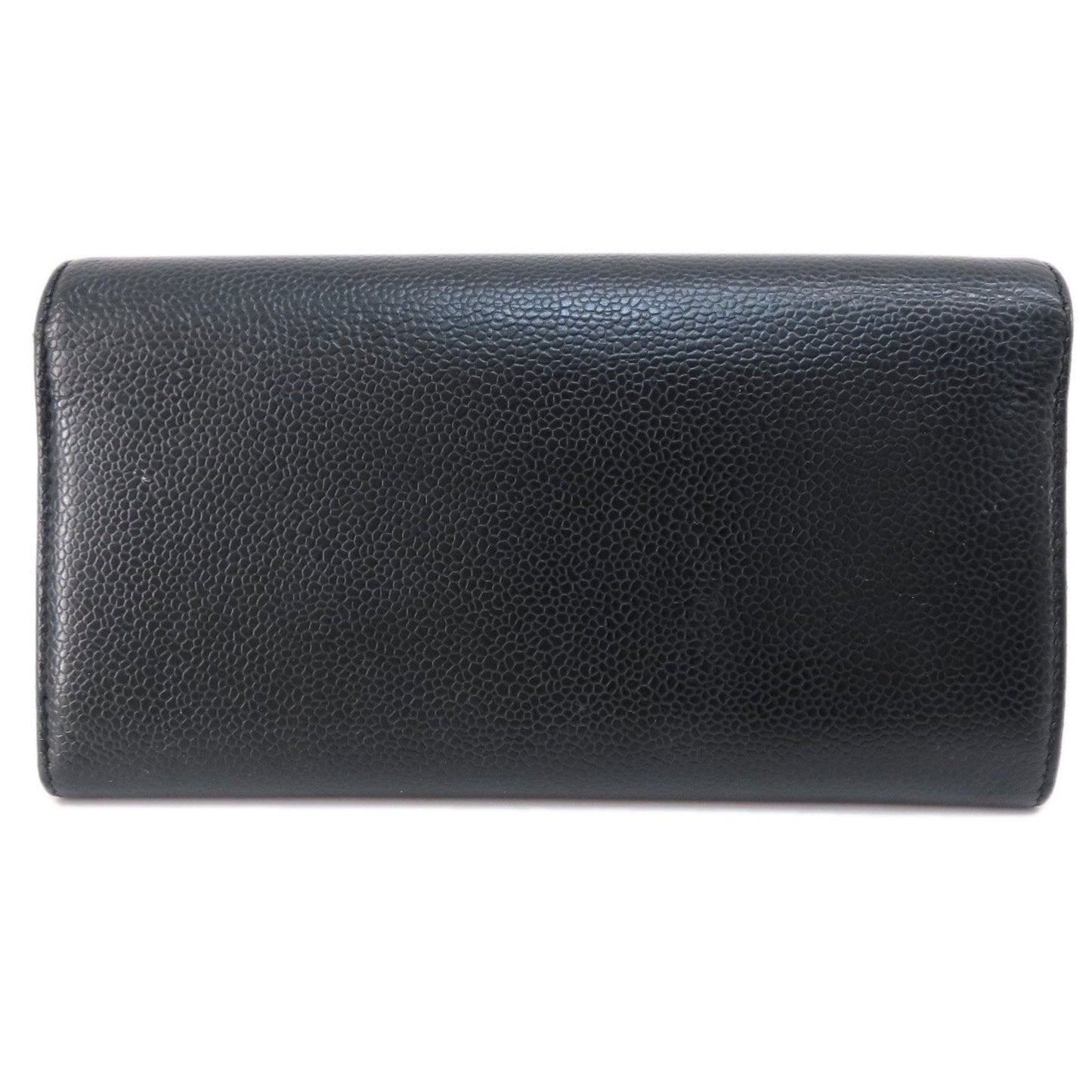 Chanel Black Grained Calfskin Coin Purse/Coin Case ()