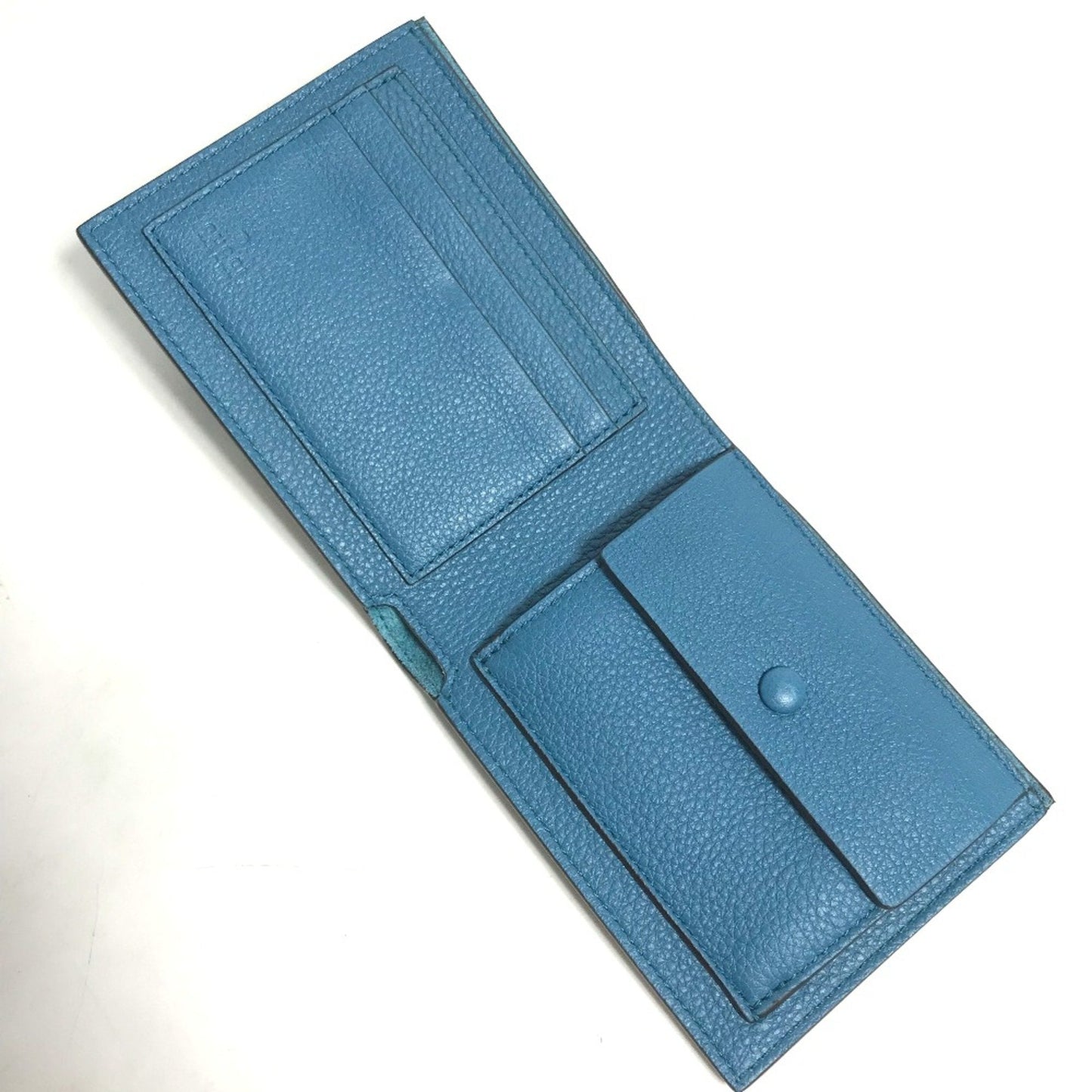 Gucci Blue Leather Wallet (Bi-Fold) ()